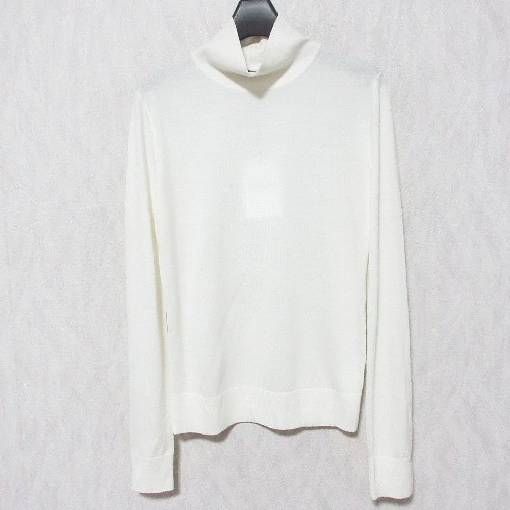 Theory Theory Theory REGAL WOOL High Neck Wool Sweater Textile Tops 01-5301710 DUTY FREE for USA Size ONE SIZE - 1 Thumbnail