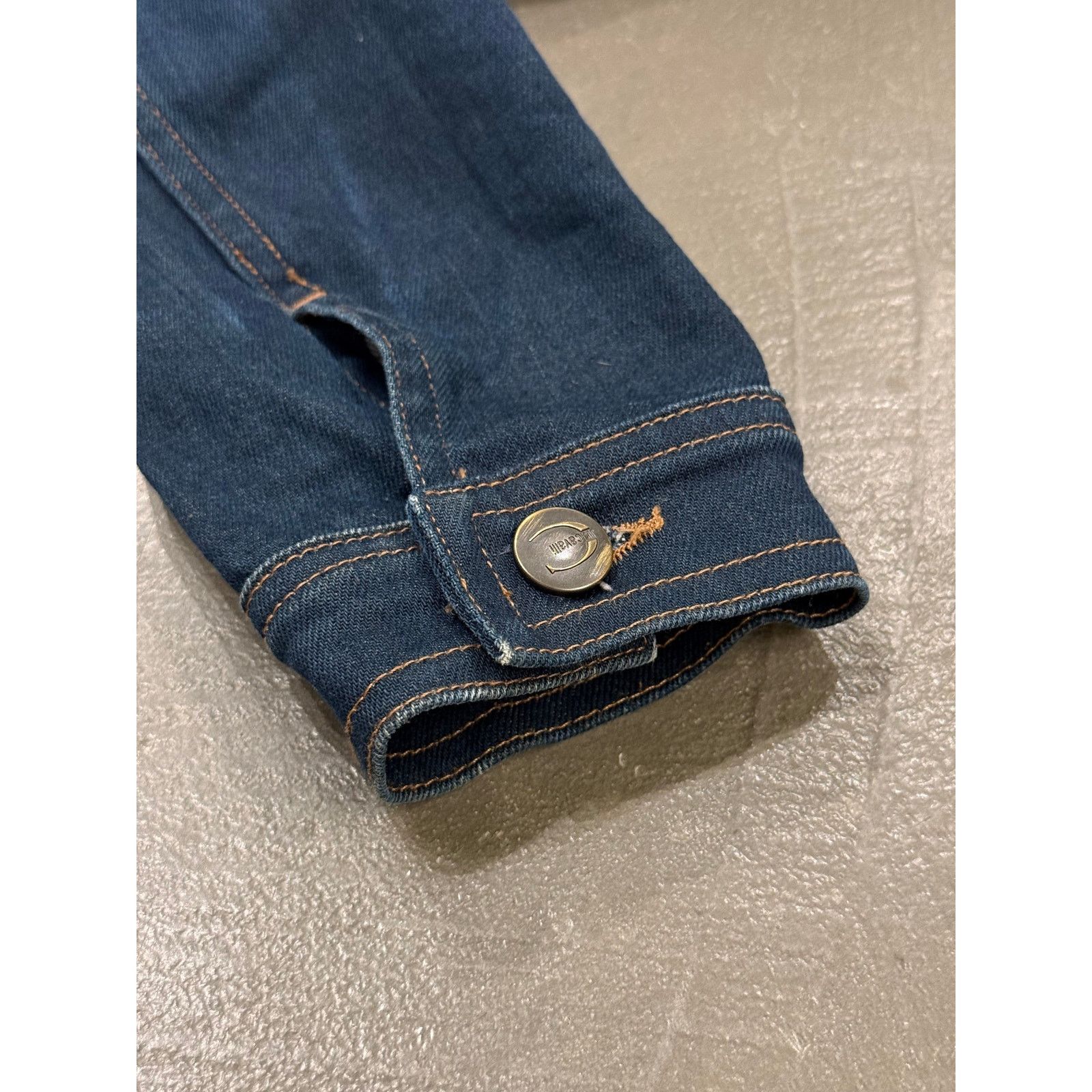 Roberto Cavalli SS 2005 Cavalli denim jacket with leather details Size US XS / EU 42 / 0 - 6 Thumbnail