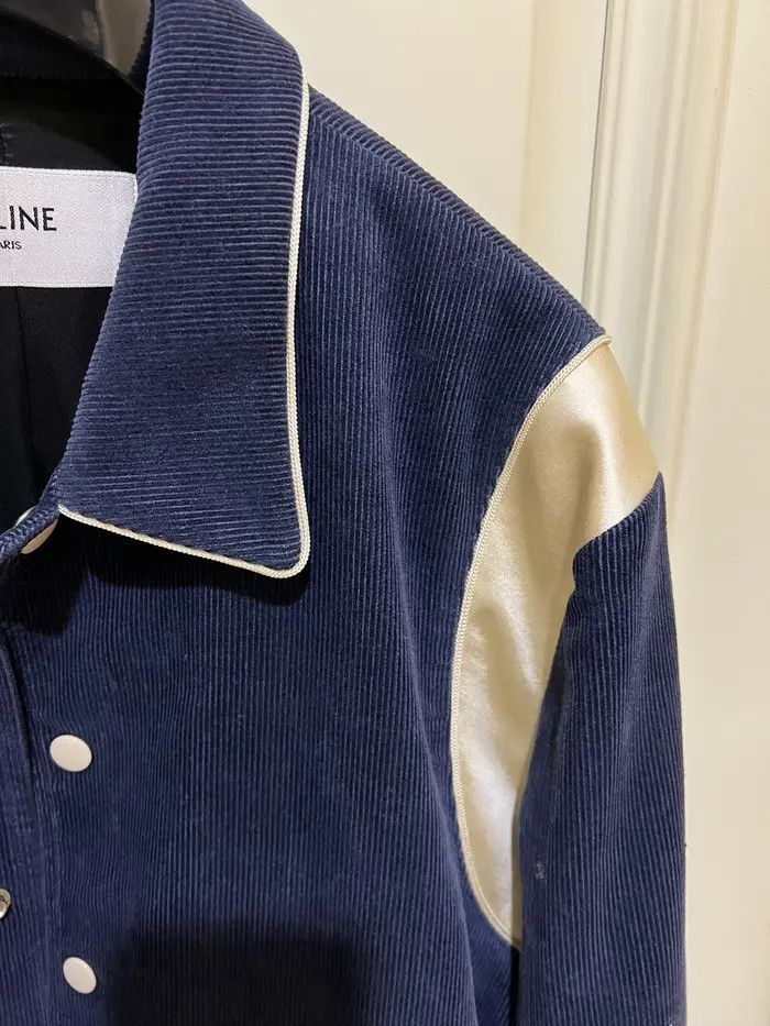 Celine Blue teddy jacket Sz46 Size US S / EU 44-46 / 1 - 9 Thumbnail
