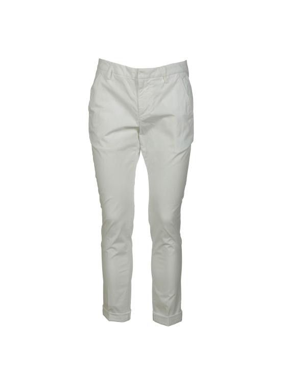 Dondup DONDUP Men Straight Pants UP235 GSE046UPTD000 White Size US 34 / EU 50 - 1 Thumbnail