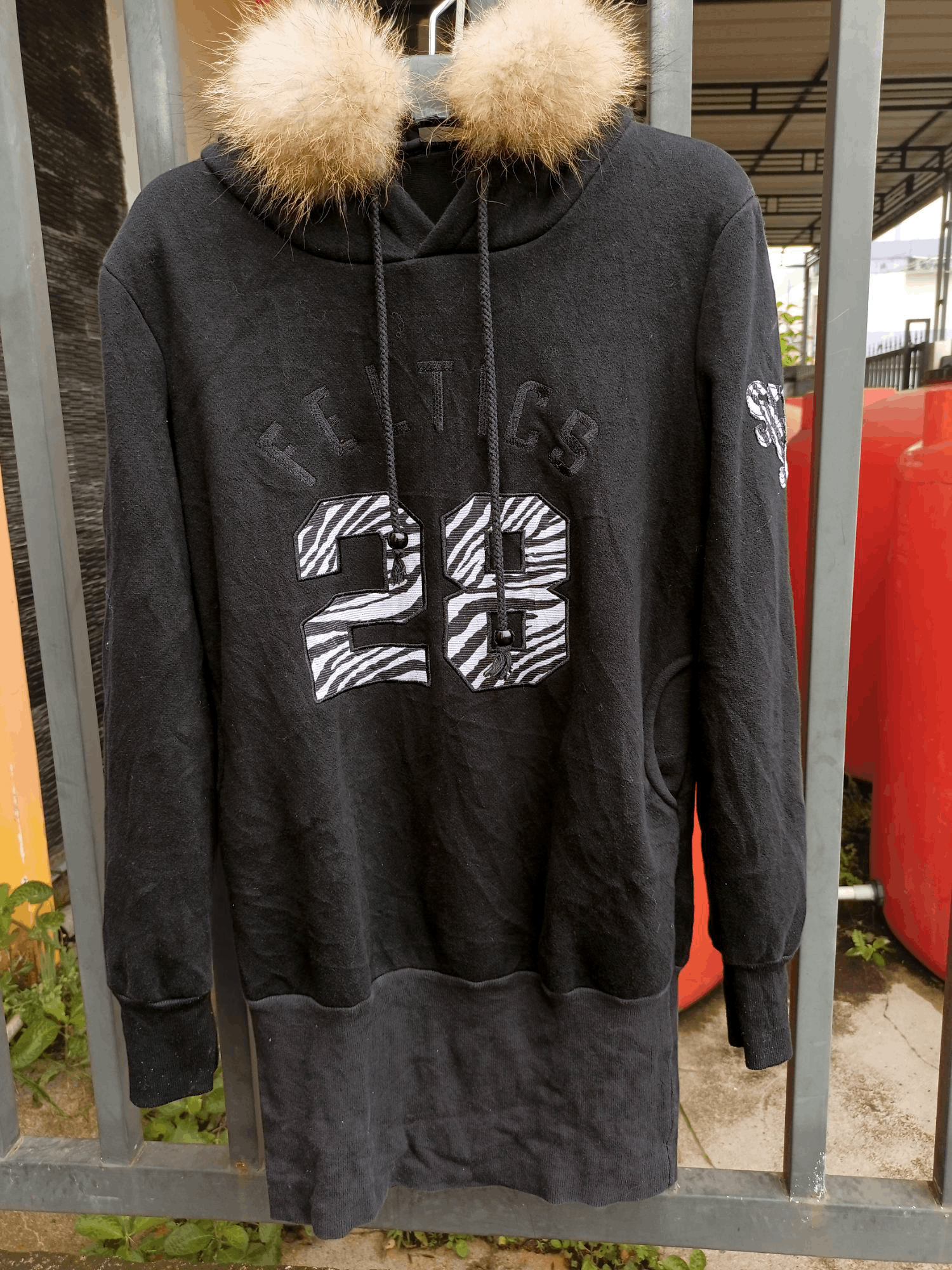If Six Was Nine × Japanese Brand × Le Grande Bleu (L.G.B.) LO Feltics 28 Fur Hoodie ifsixwasnine lgb styled Size US M / EU 48-50 / 2 - 8 Thumbnail