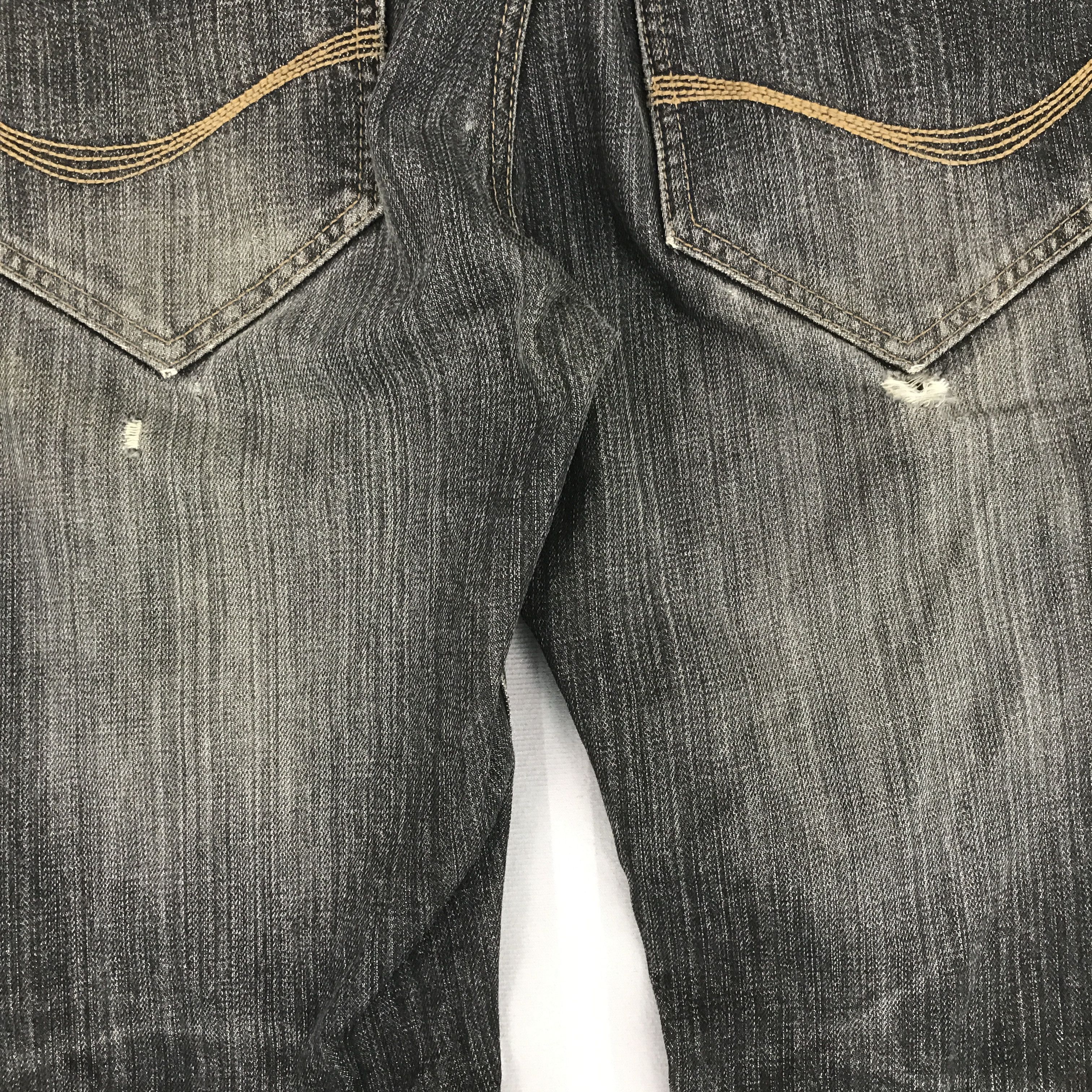 Japanese Brand × Vintage Vintage Edge rupert Distressed Black Denim jeans pant Size US 29 - 7 Thumbnail