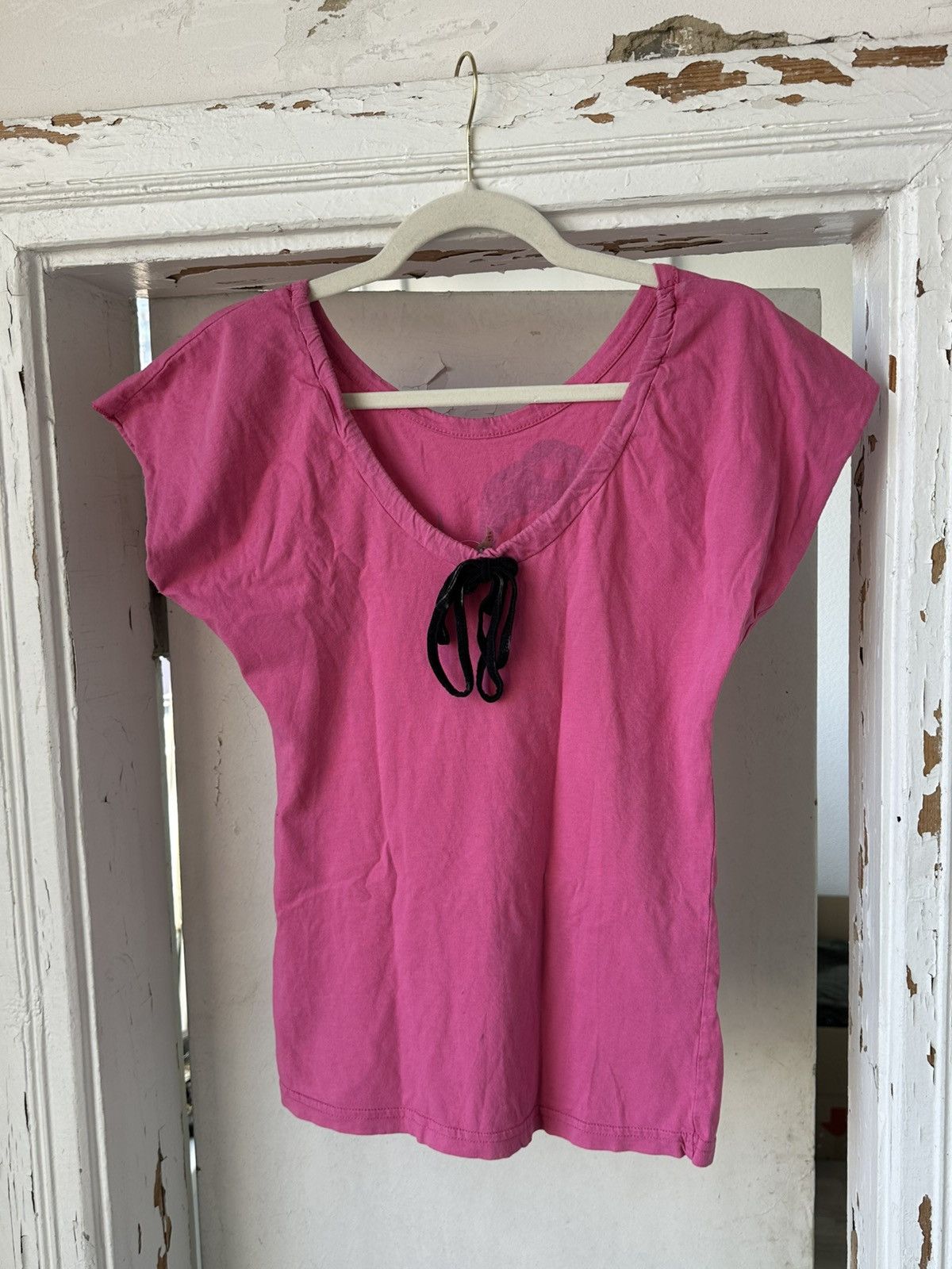 Japanese Brand × Vintage Vintage Printed Pink Short Sleeve Tee Size M / US 6-8 / IT 42-44 - 5 Thumbnail