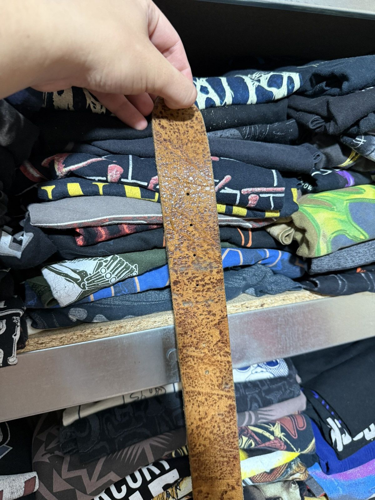 Hysteric Glamour Vintage 1990s The Great American Buckle Bikers Belt Y2K Hype Size ONE SIZE - 9 Thumbnail