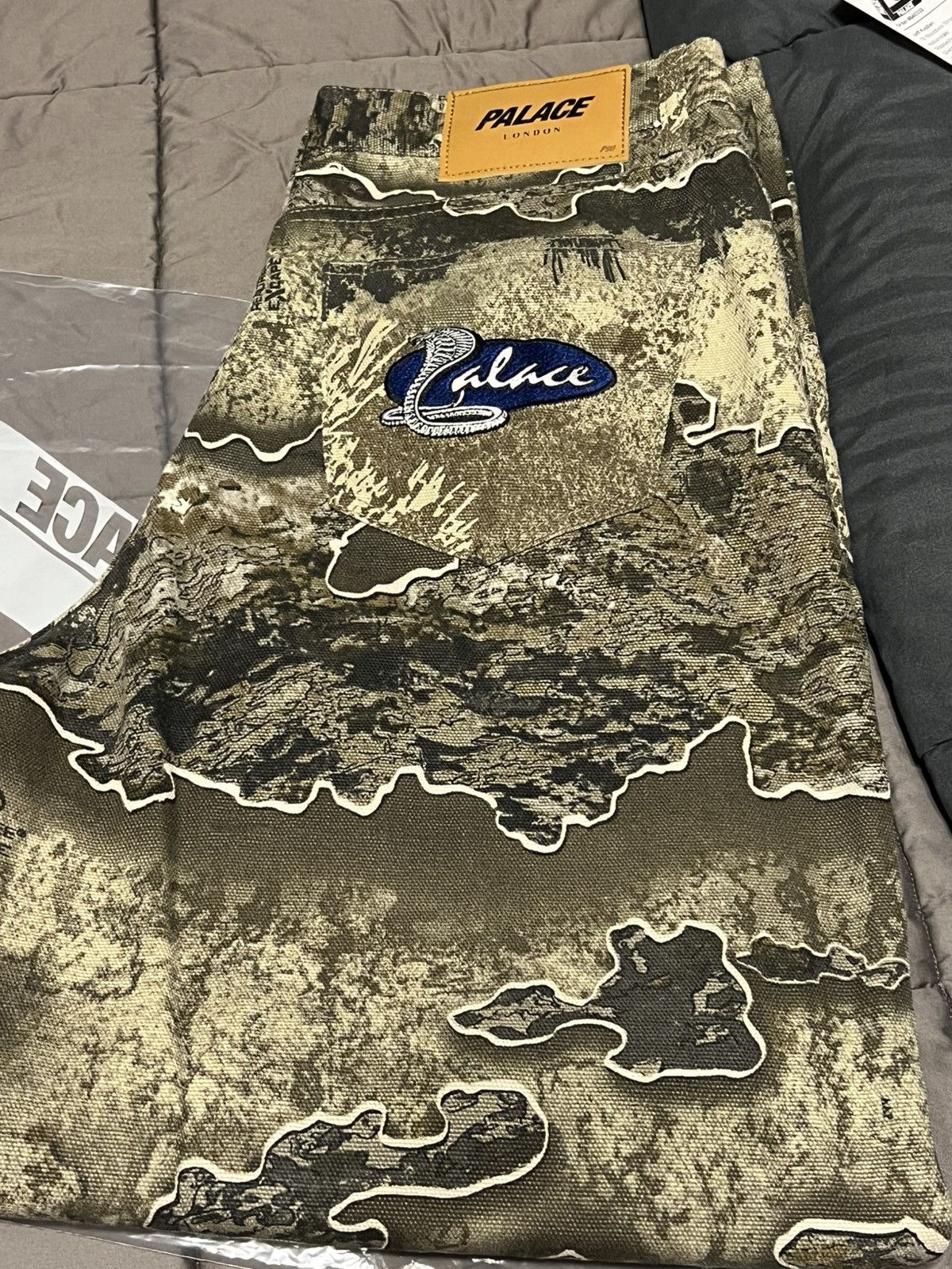 Palace CANVAS COBRA P90 BAGGY JEAN REALTREE Size US 32 / EU 48 - 10 Thumbnail