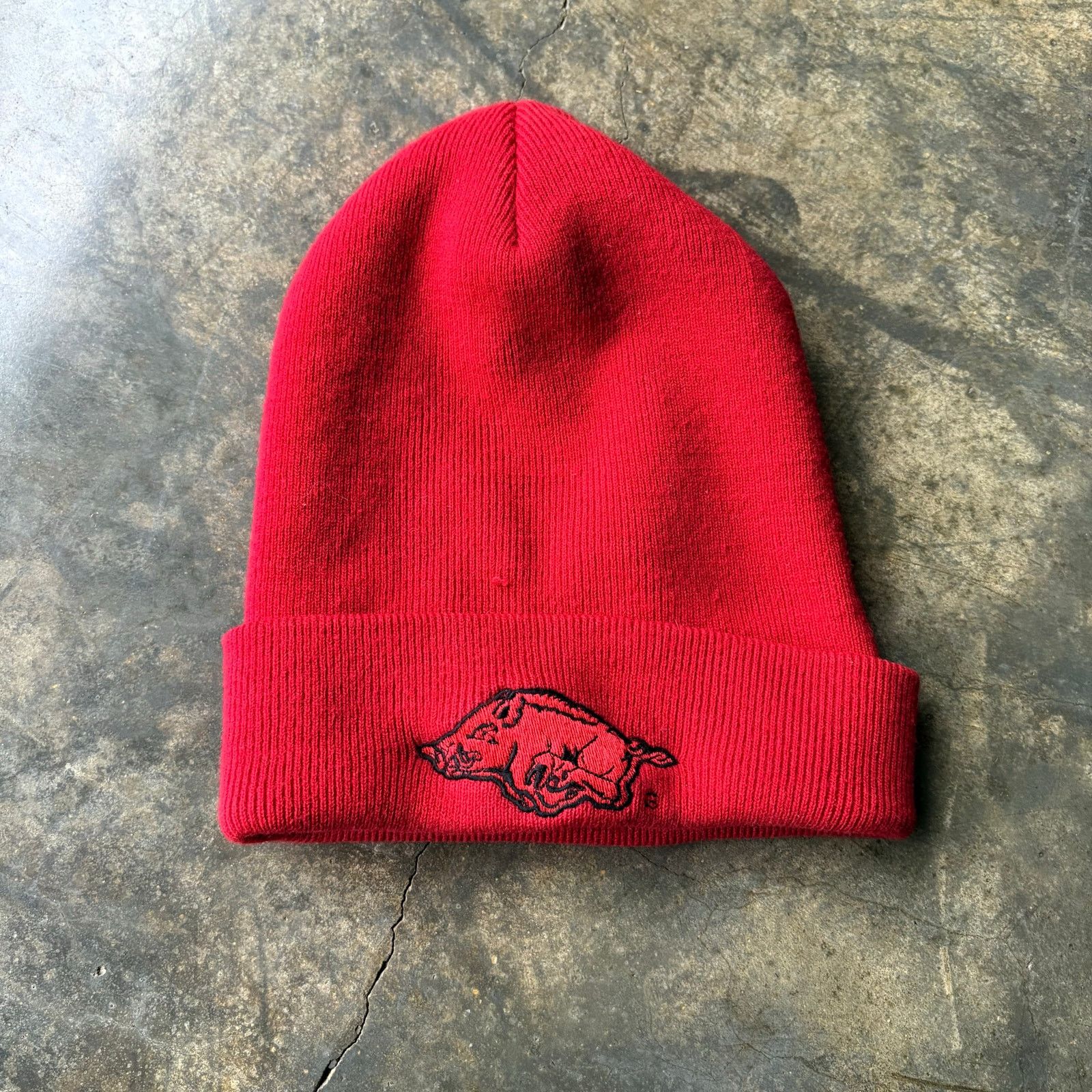 Starter Vintage Arkansas Razorbacks Starter Beanie Size ONE SIZE - 1 Thumbnail