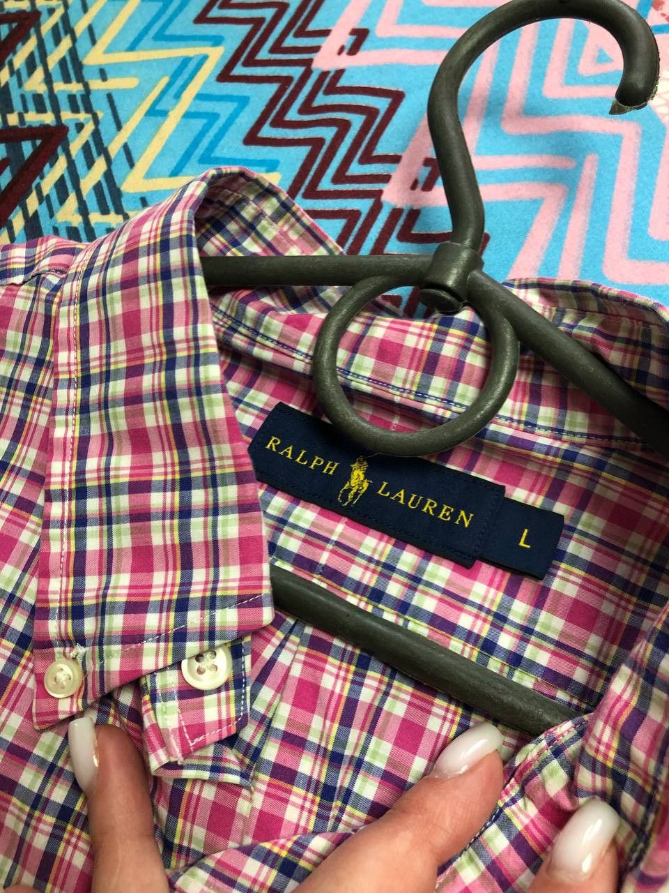 Ralph Lauren Vintage Y2K Ralph Lauren shirt print logo streetwear Size US L / EU 52-54 / 3 - 2 Thumbnail