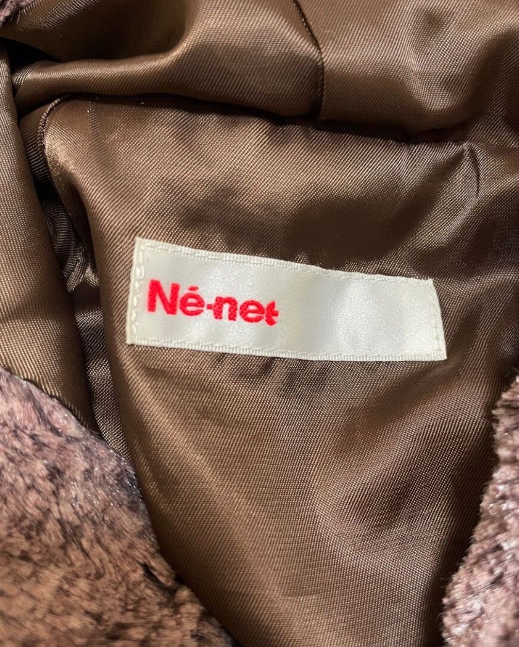 Issey Miyake × Ne-Net Issey miyake ne net bear hoodie brown Size US M / EU 48-50 / 2 - 6 Thumbnail