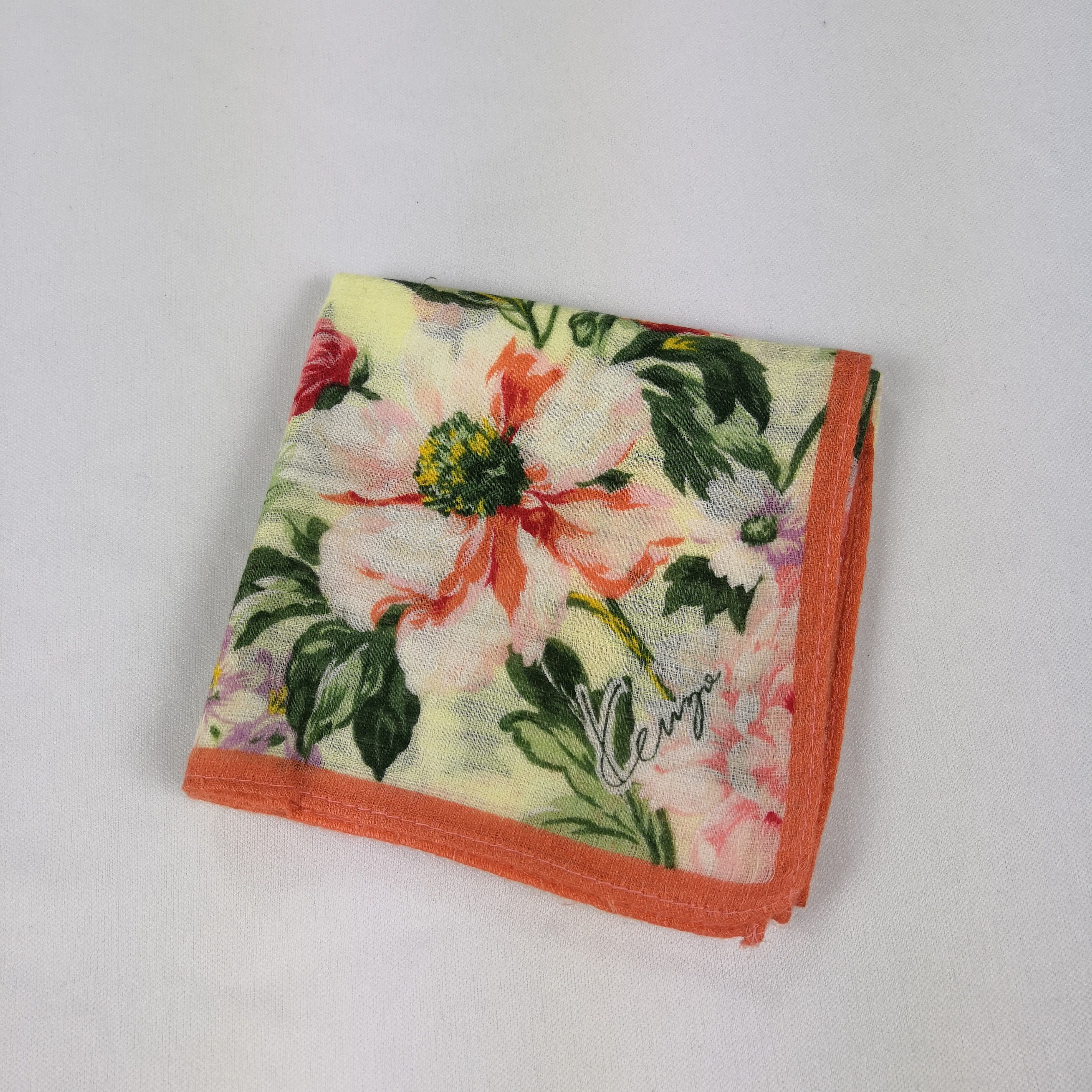 Kenzo Vintage Kenzo Bandana Handkerchief Neckerchief Size ONE SIZE - 4 Thumbnail