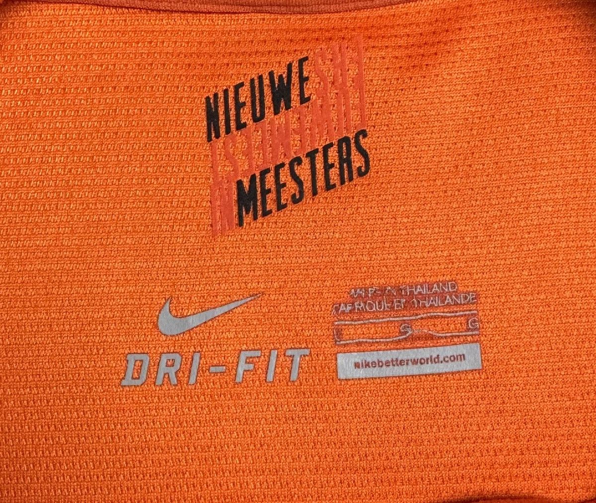 Nike Netherlands 2012 2013 Home Football Shirt Soccer Jersey Nike Size US L / EU 52-54 / 3 - 10 Thumbnail