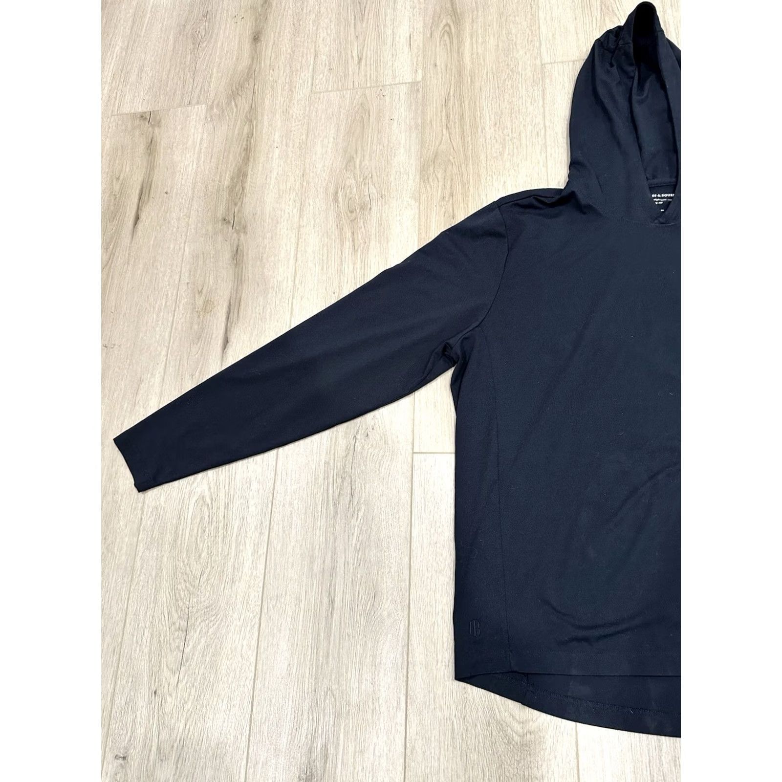 Vintage Holderness & Bourne Black Golf Hoodie Sweatshirt L Size Regular Size US L / EU 52-54 / 3 - 4 Thumbnail