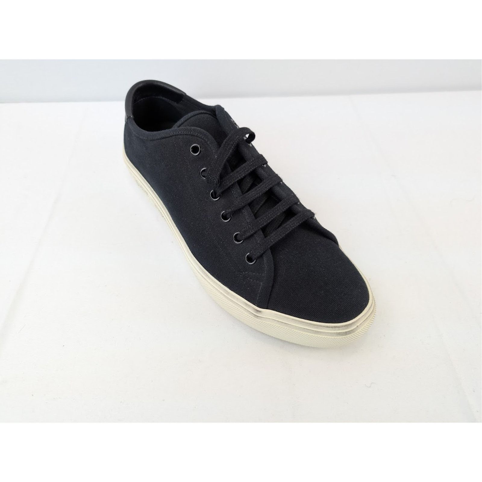 Saint Laurent Paris o1rshd1 Malibu Low-Top Sneakers in Nero Size US 10 / EU 43 - 3 Thumbnail