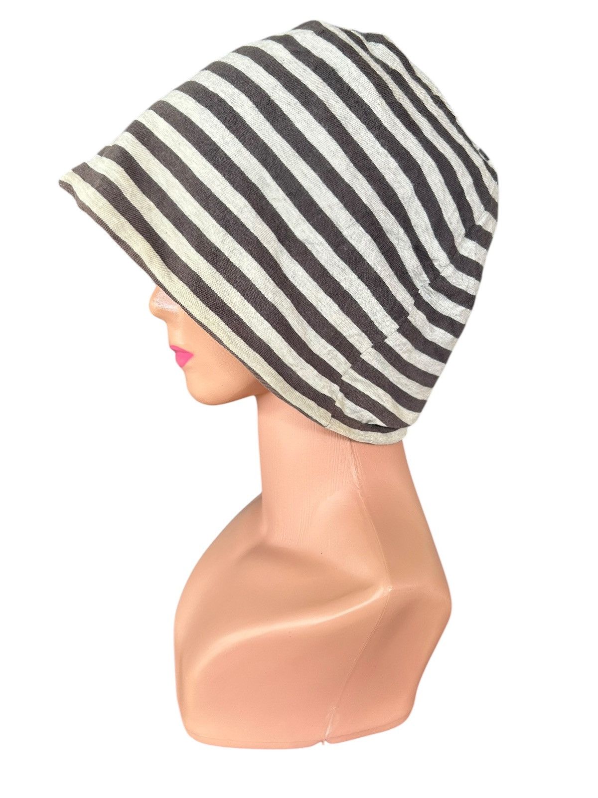 Japanese Brand × Kapital × Vintage Sunfaded Japanese Punk Bondage Style Reversible Beanie Hats Size ONE SIZE - 8 Thumbnail