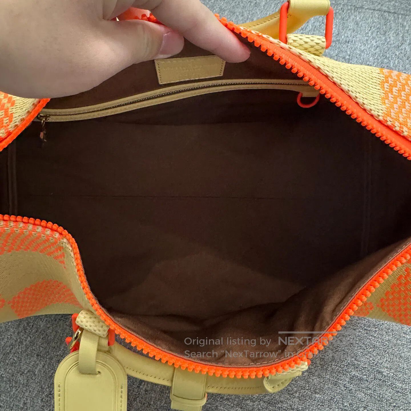 Louis Vuitton Louis Vuitton Raffi Grass Keepall Travel Bag| Size ONE SIZE - 5 Thumbnail