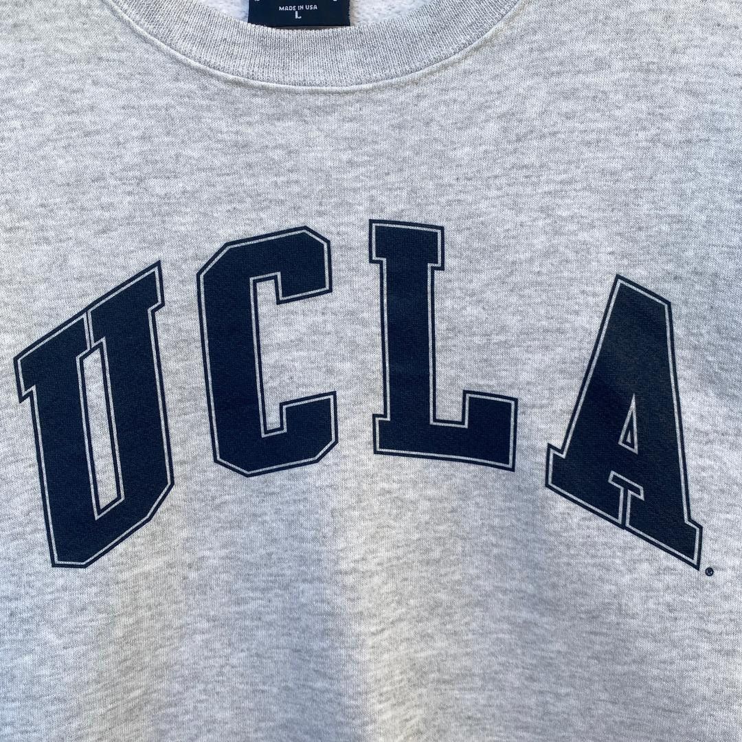 Vintage VINTAGE UCLA UNIVERSITY SWEATSHIRT LARGE PULLOVER GRAY Size US L / EU 52-54 / 3 - 4 Thumbnail
