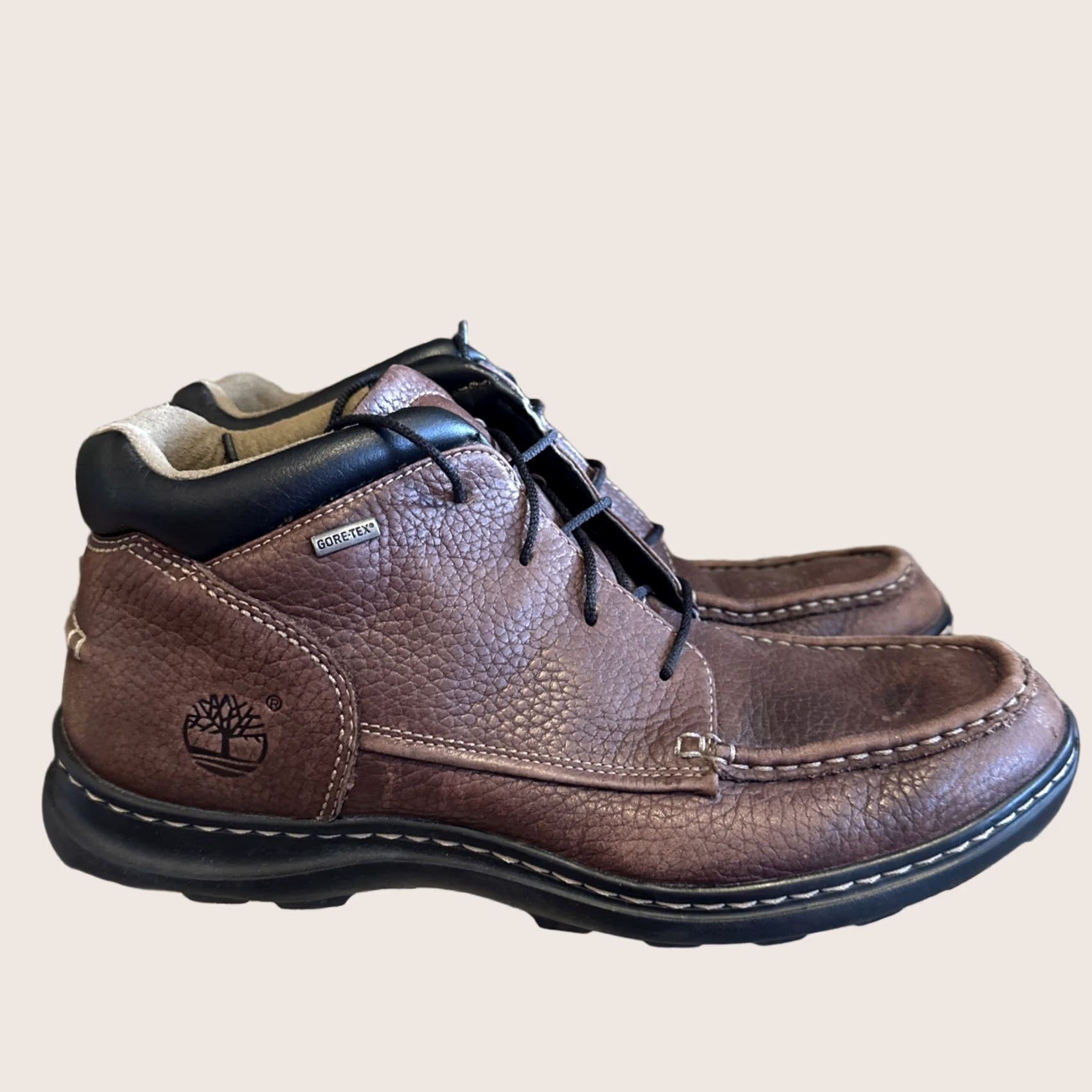 Timberland Vintage Timberland Gore-Tex Brown Leather Boots 