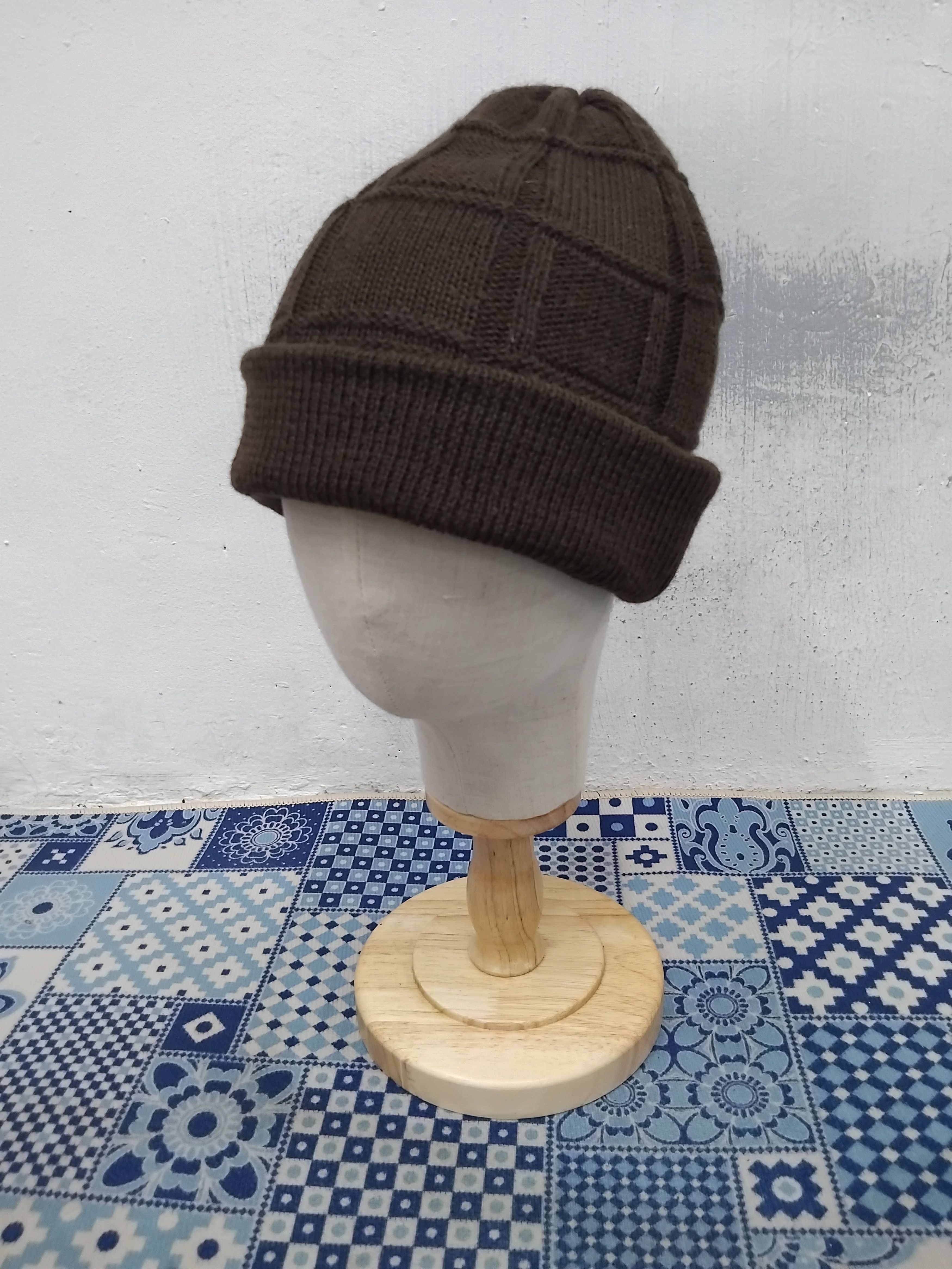 Renoma Renoma Paris chocolate colour beanie hat Size ONE SIZE - 7 Thumbnail