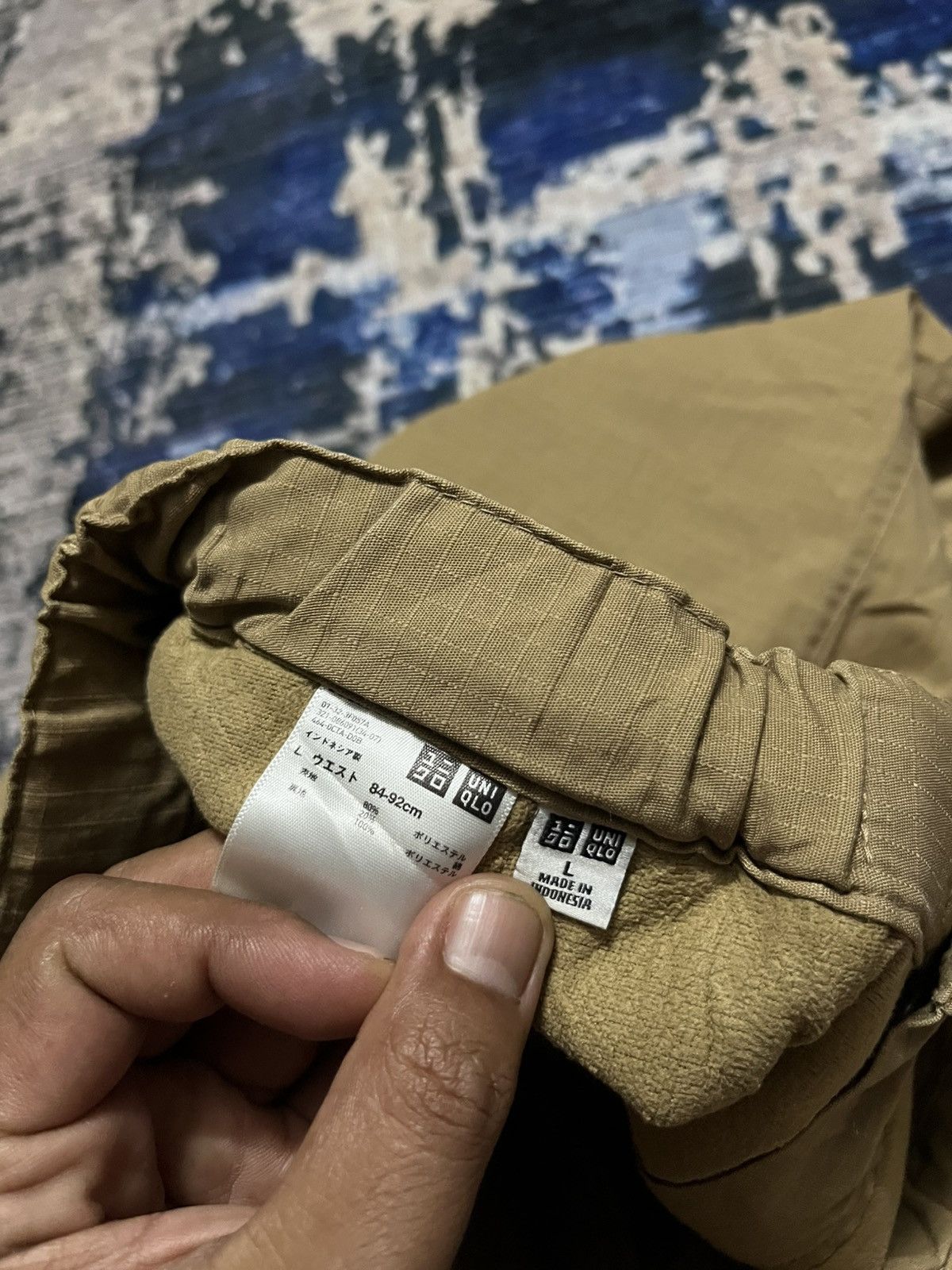 Uniqlo 🔥Uniqlo Army Style Baggy Pants Size US 33 - 6 Thumbnail