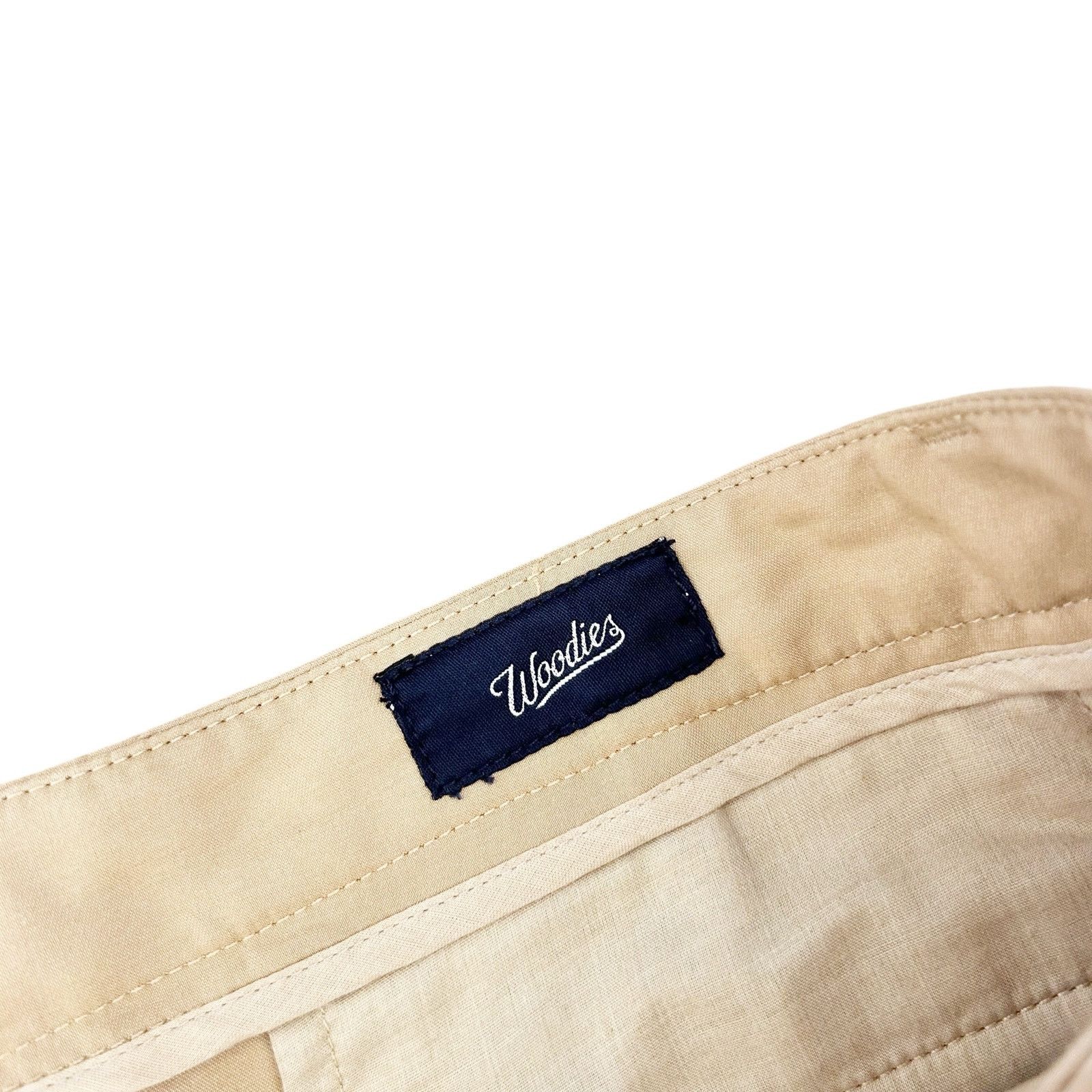 Other Woodies Tan Flat Front Pants 37x31 Size US 37 - 3 Thumbnail
