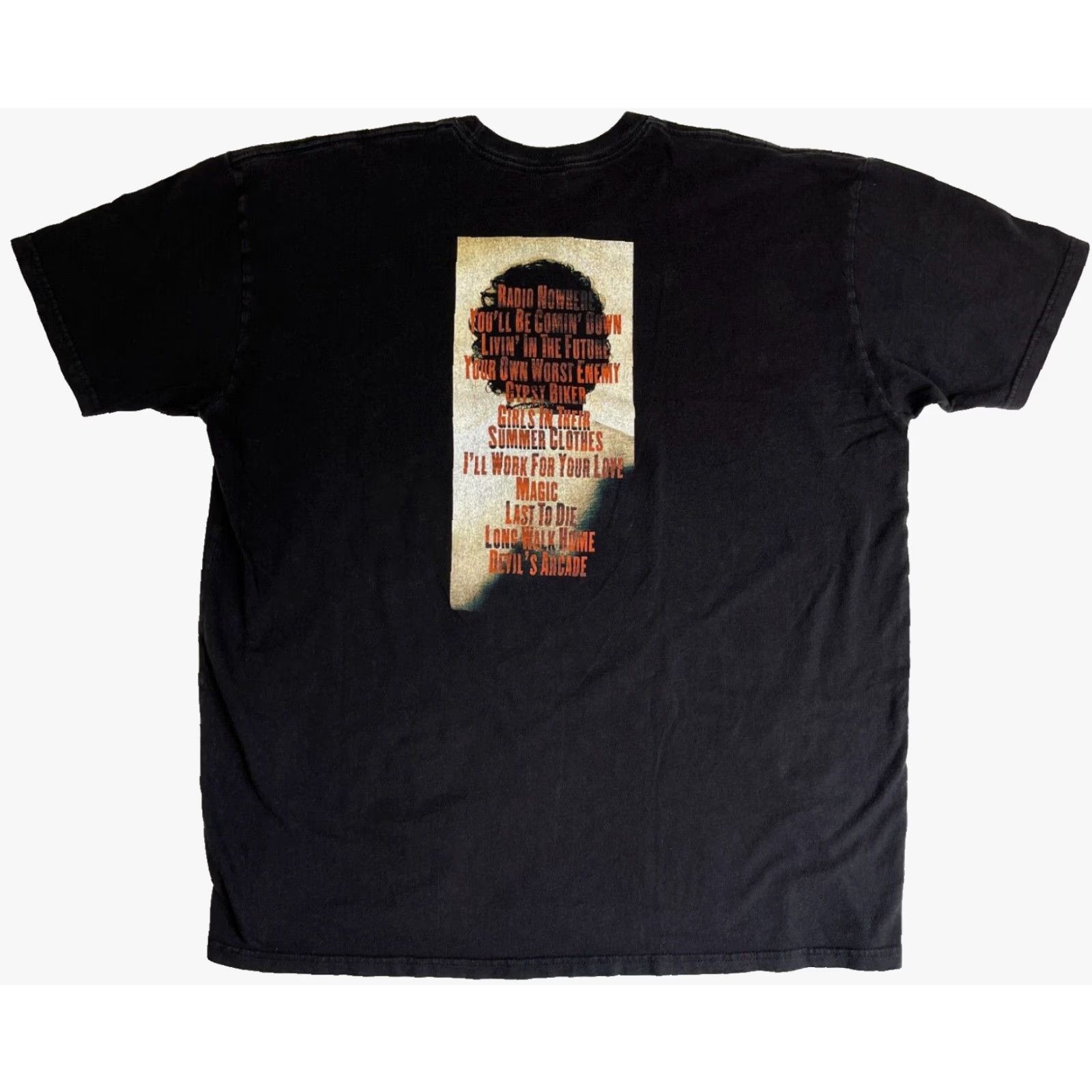 Vintage VINTAGE Men's Gaziani Bruce Springsteen 'Magic' 2007 Album Promo T-Shirt 2XL Black Cotton Short Sleeve Crew Neck Graphic Print Double-Sided Music Mens Size US XXL / EU 58 / 5 - 2 Thumbnail
