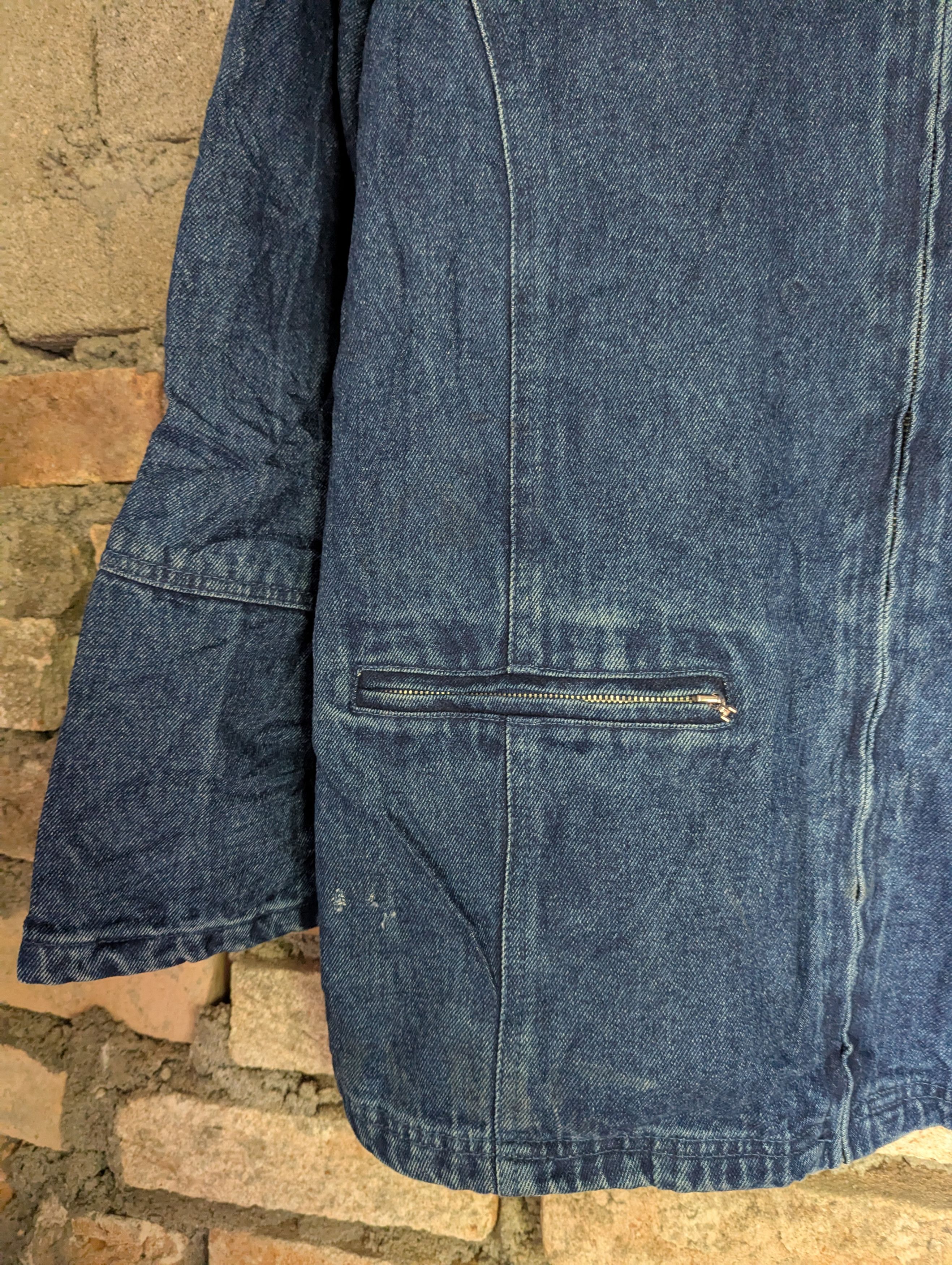 Japanese Brand NORTH STYLE HOODIE DENIM JACKET Size US L / EU 52-54 / 3 - 8 Thumbnail