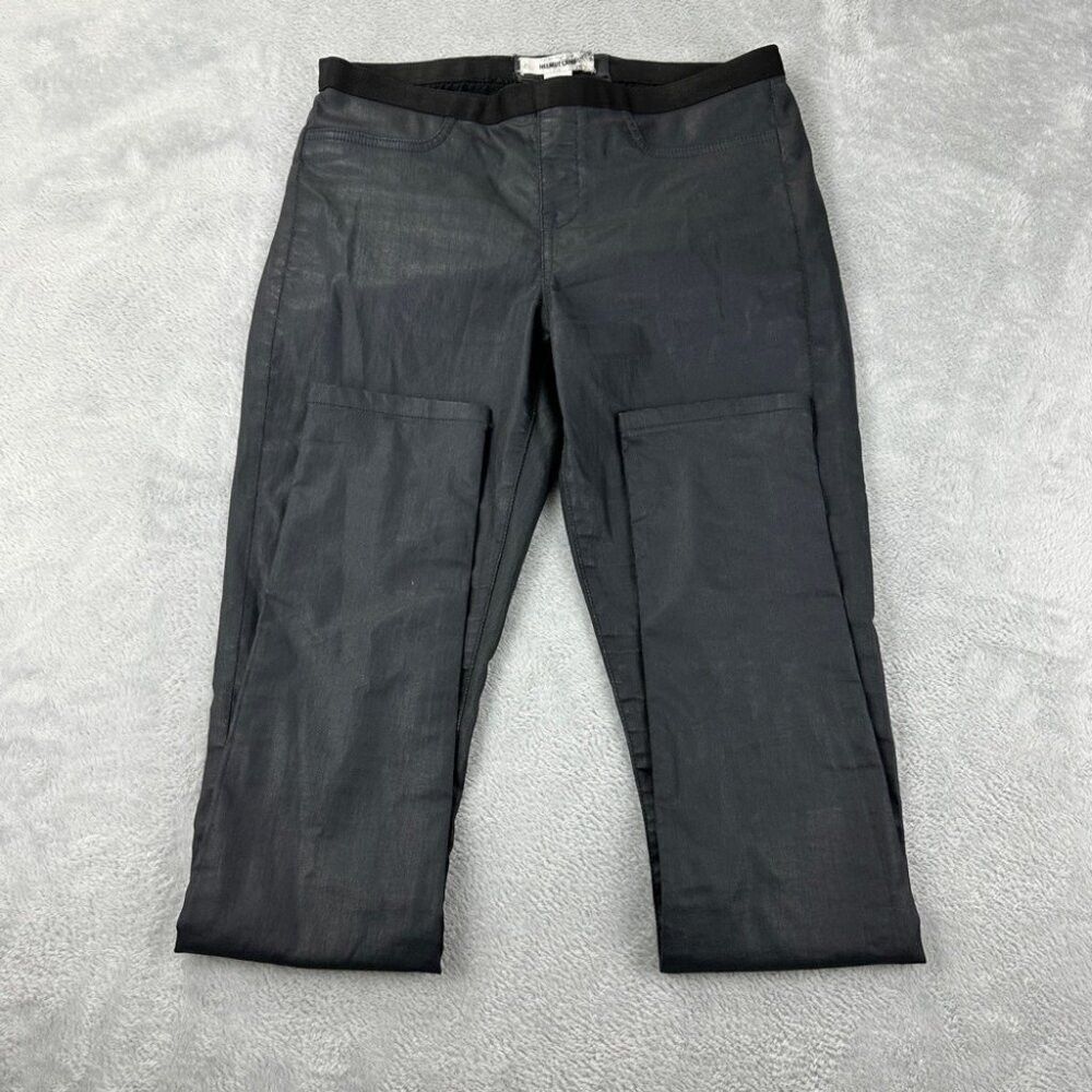 Helmut Lang Helmut Lang Black Slim Pants Women’s Size 31x33 Made In USA Size 31" - 8 Thumbnail