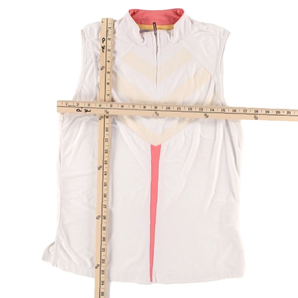 Vintage Jamie Sadock Golf 1/4 Zip Stretch Mock Polo Shirt White Women's S Shirt Polo Women S White Golf 1/4 Zip Stretch Solid Mock Shirt Jamie Sadock Size S / US 4 / IT 40 - 3 Thumbnail