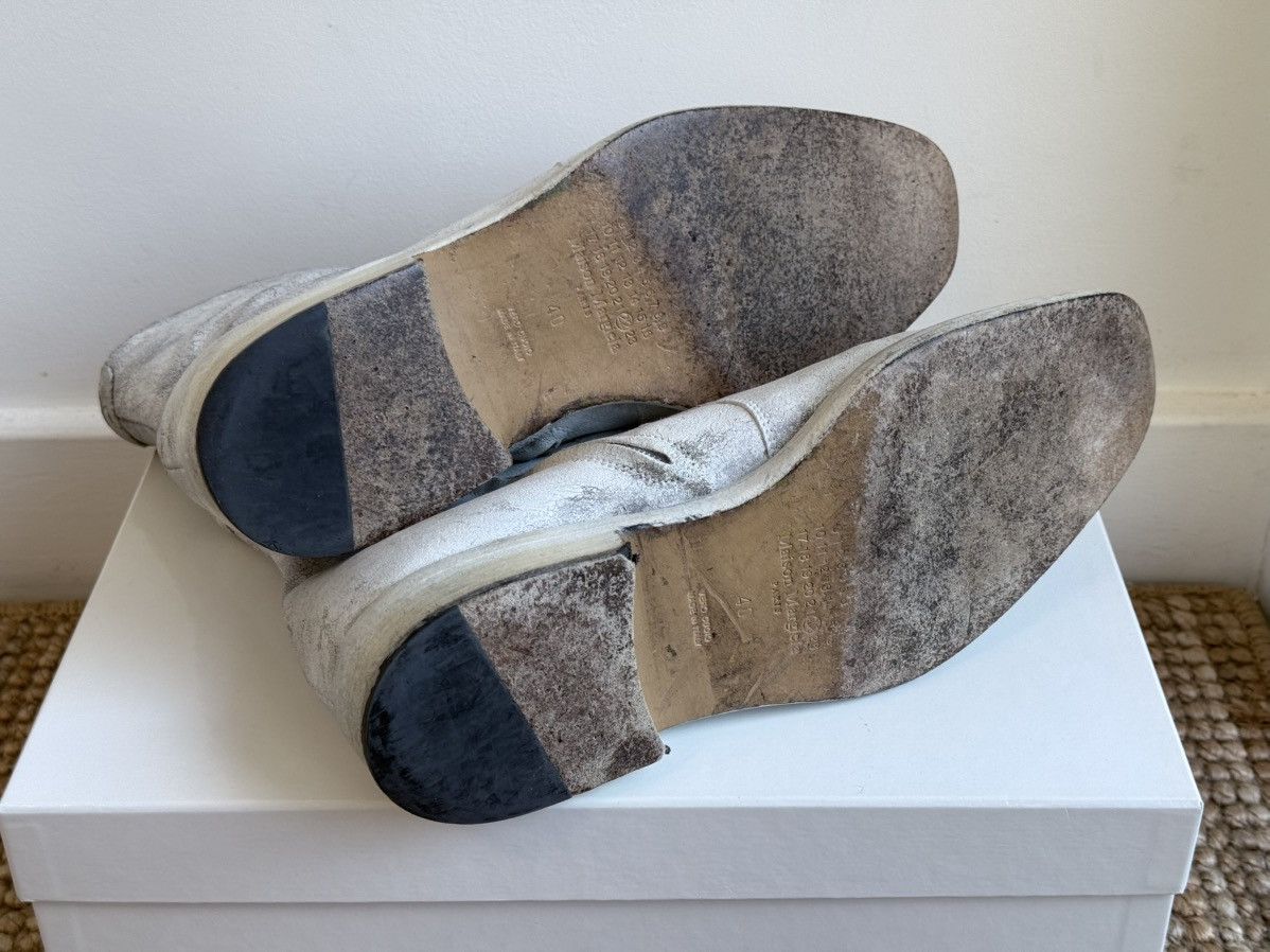 Maison Margiela RARE GRAIL Maison Margiela White Painted Boots Size US 7 / EU 40 - 7 Thumbnail