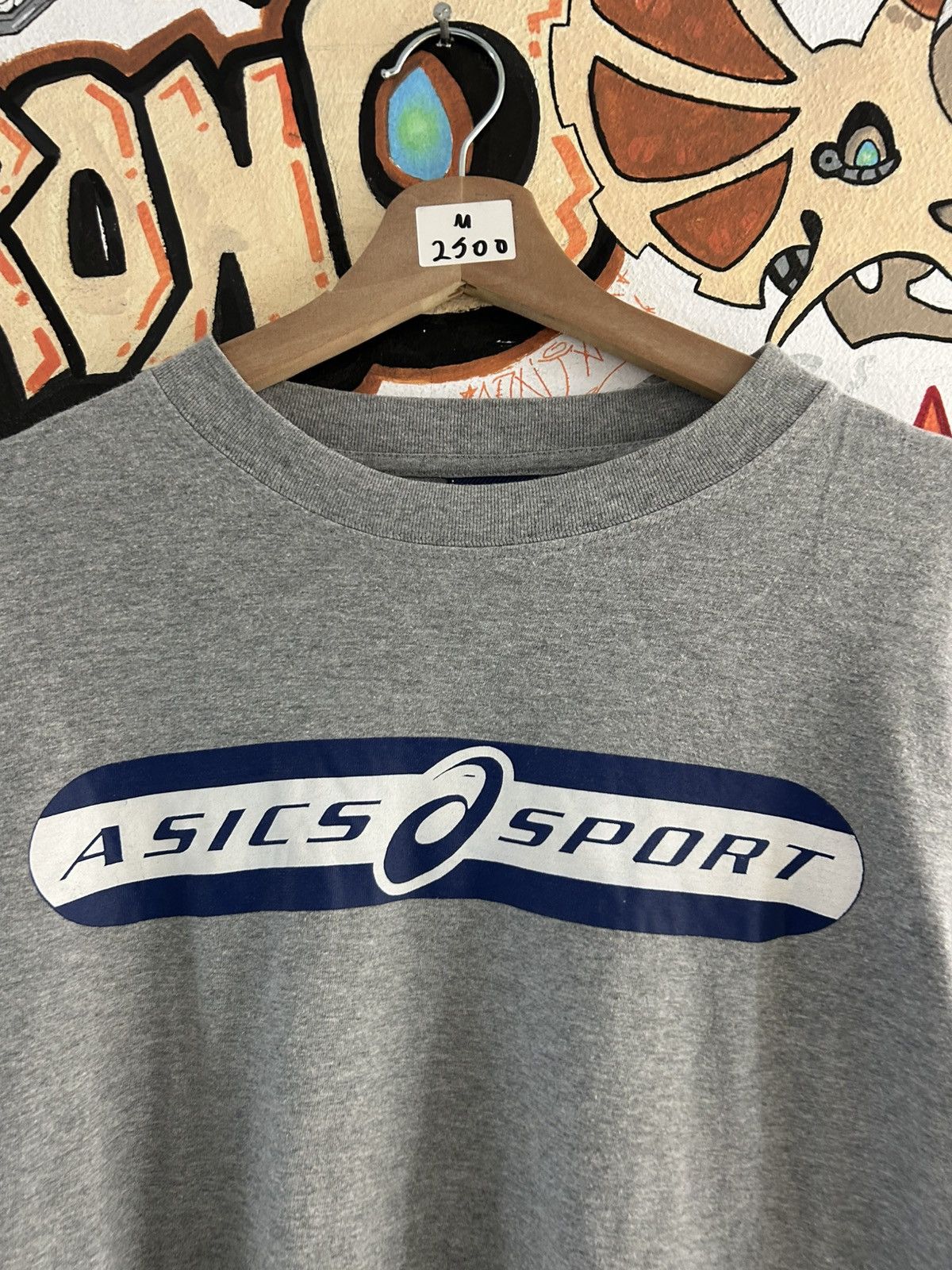 Asics 90s Asics Sport Tee Size US M / EU 48-50 / 2 - 2 Thumbnail