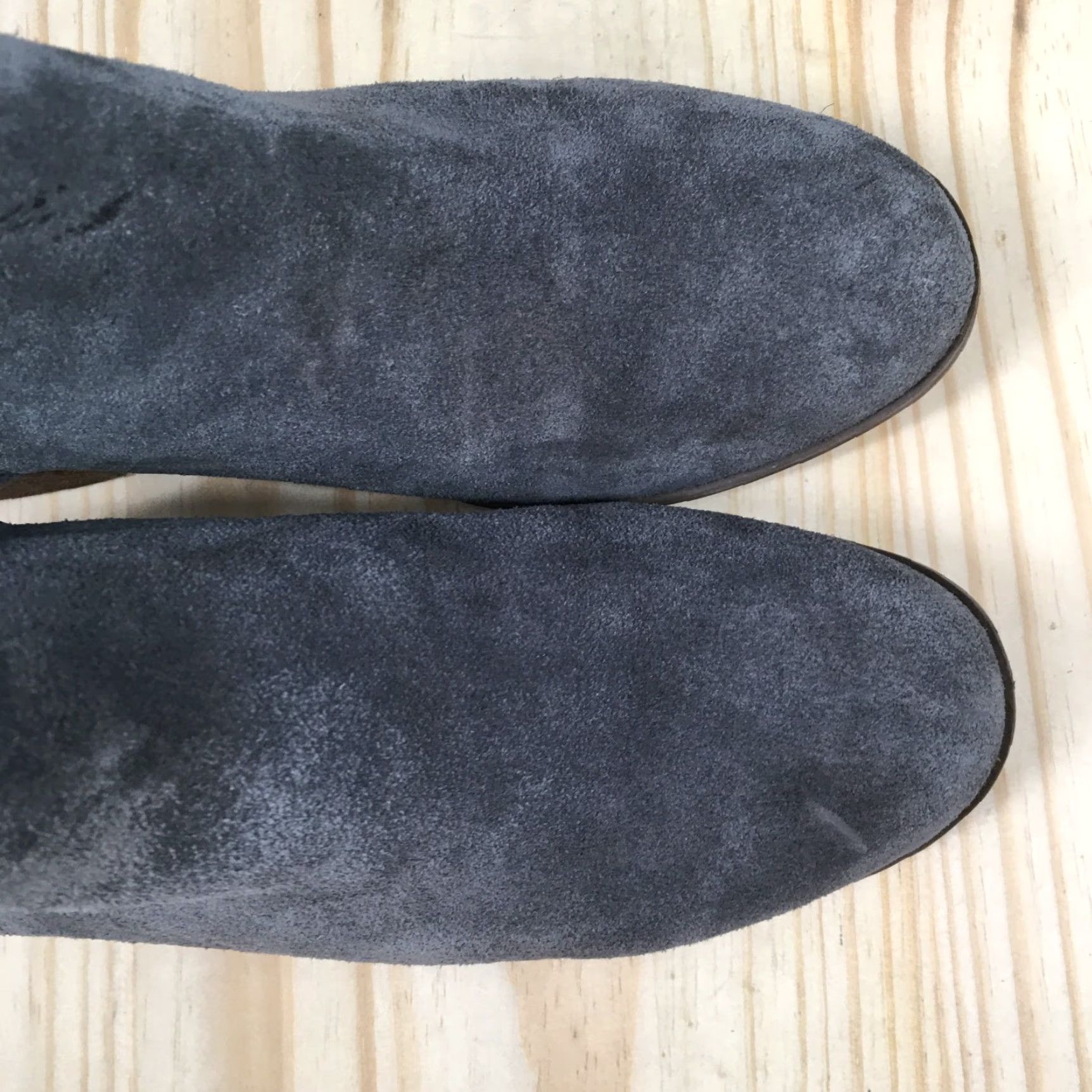 Toms TOMS Boots Womens 8 Gray Deia Ankle Booties Suede Heels Zip Casual Boots Gray 8 Shoes Women Modern Classic Size US 8 / IT 38 - 6 Thumbnail