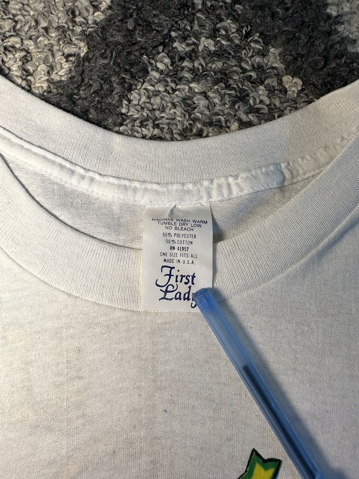 Grateful Dead Vintage Grateful Dead Fall 1993 Tour tee Size US L / EU 52-54 / 3 - 5 Thumbnail