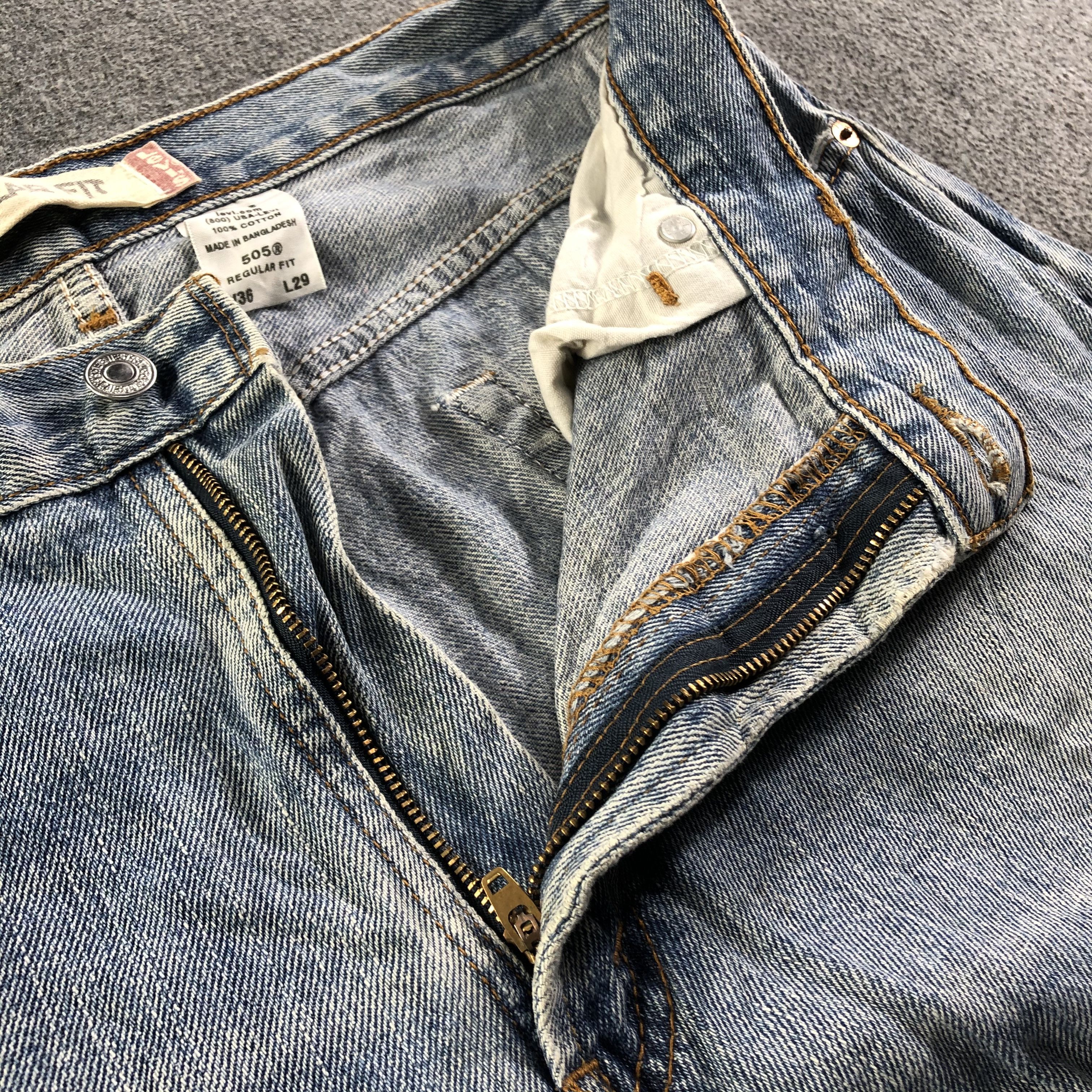 Levi's Vintage Levis 505 Jeans-J3220 Size US 36 / EU 52 - 8 Thumbnail