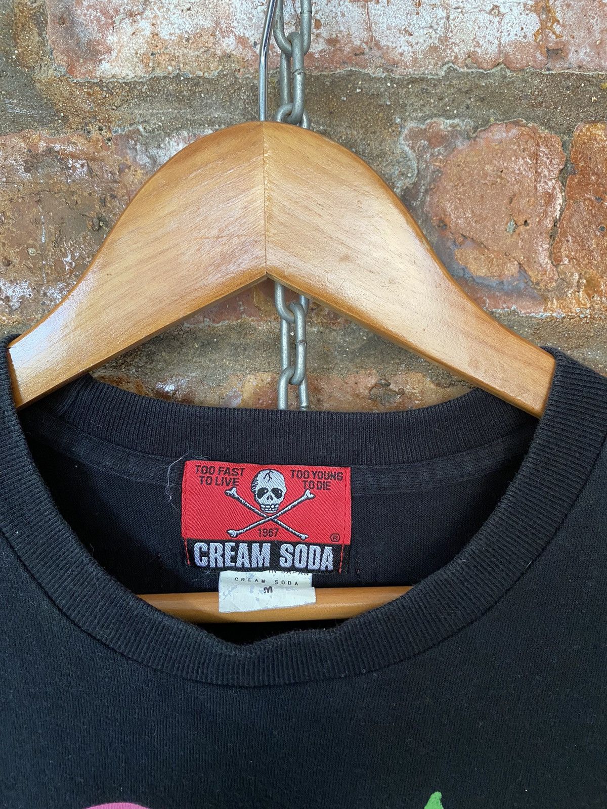 Hiroshi Fujiwara Vtg Cream Soda Pink Dragons go Cat goo Size US S / EU 44-46 / 1 - 8 Thumbnail