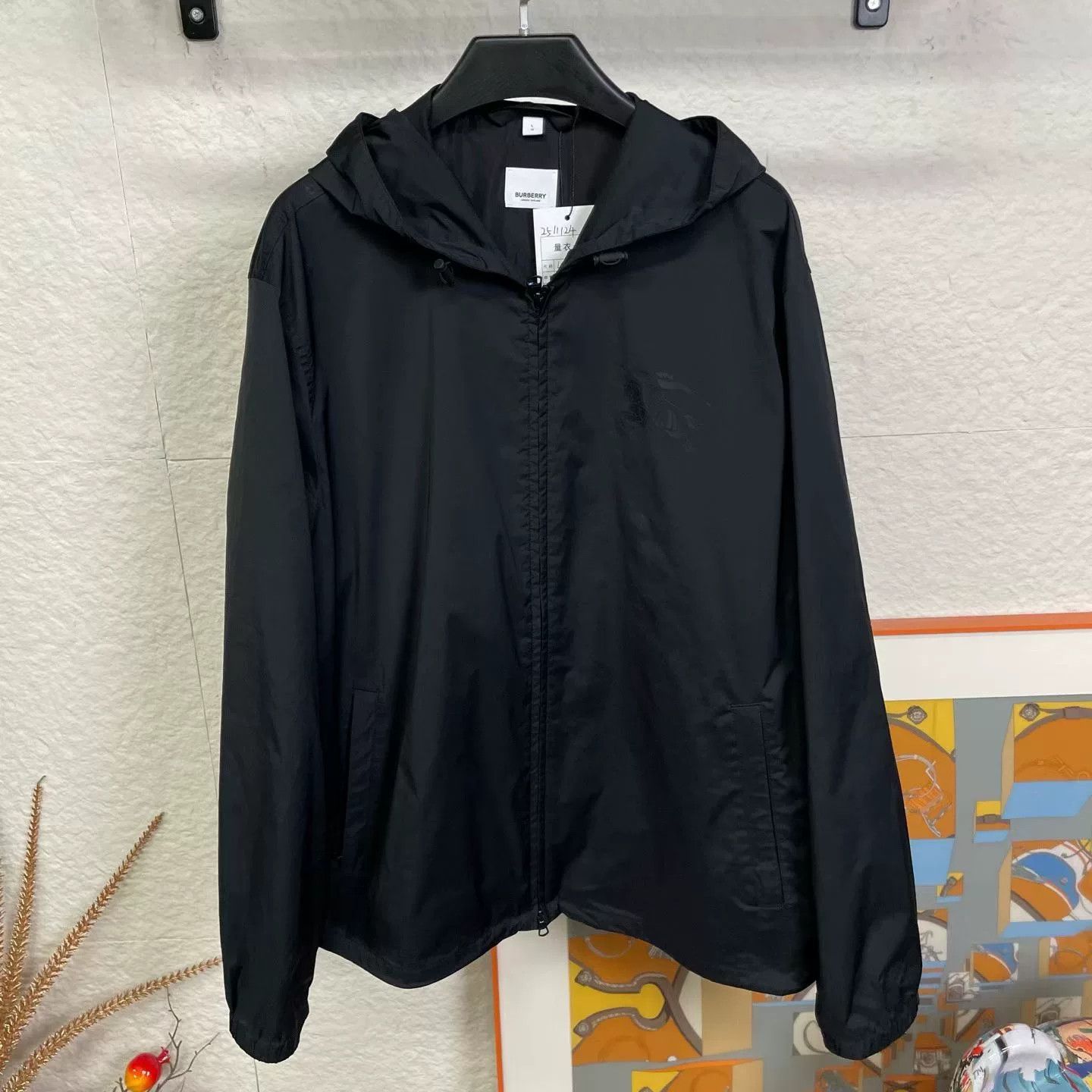 Burberry Burberry Black Wheat Horse Hooded Coat Size US L / EU 52-54 / 3 - 1 Thumbnail