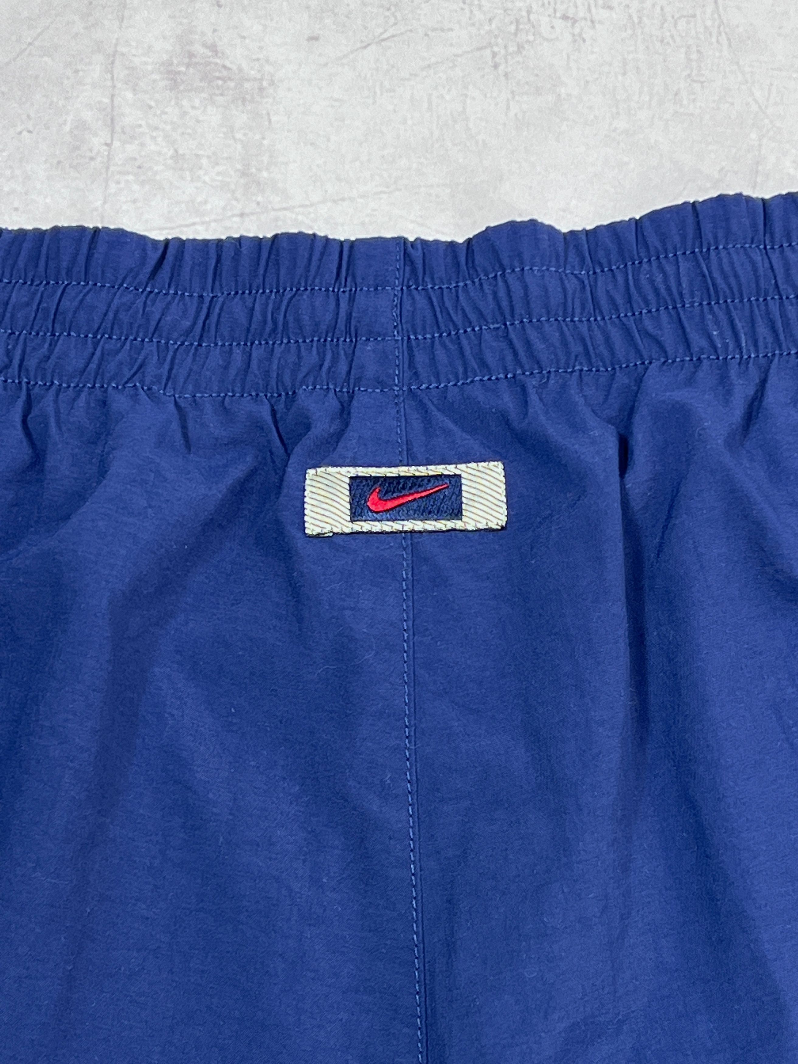 Nike × Vintage Vintage Nike Swim Trunks Shorts Big Swoosh Logo Size US 36 / EU 52 - 13 Thumbnail