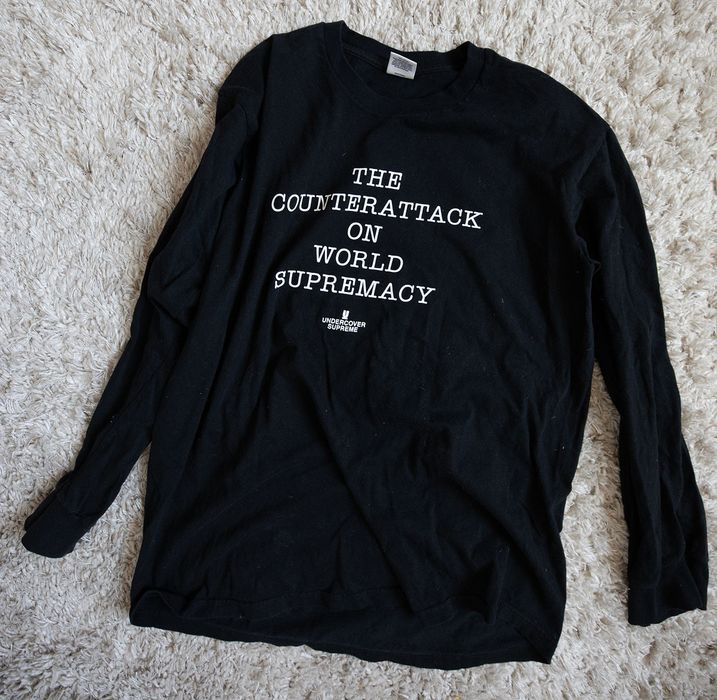 Supreme Undercover Public Enemy Long Sleeve Black T-Shirt