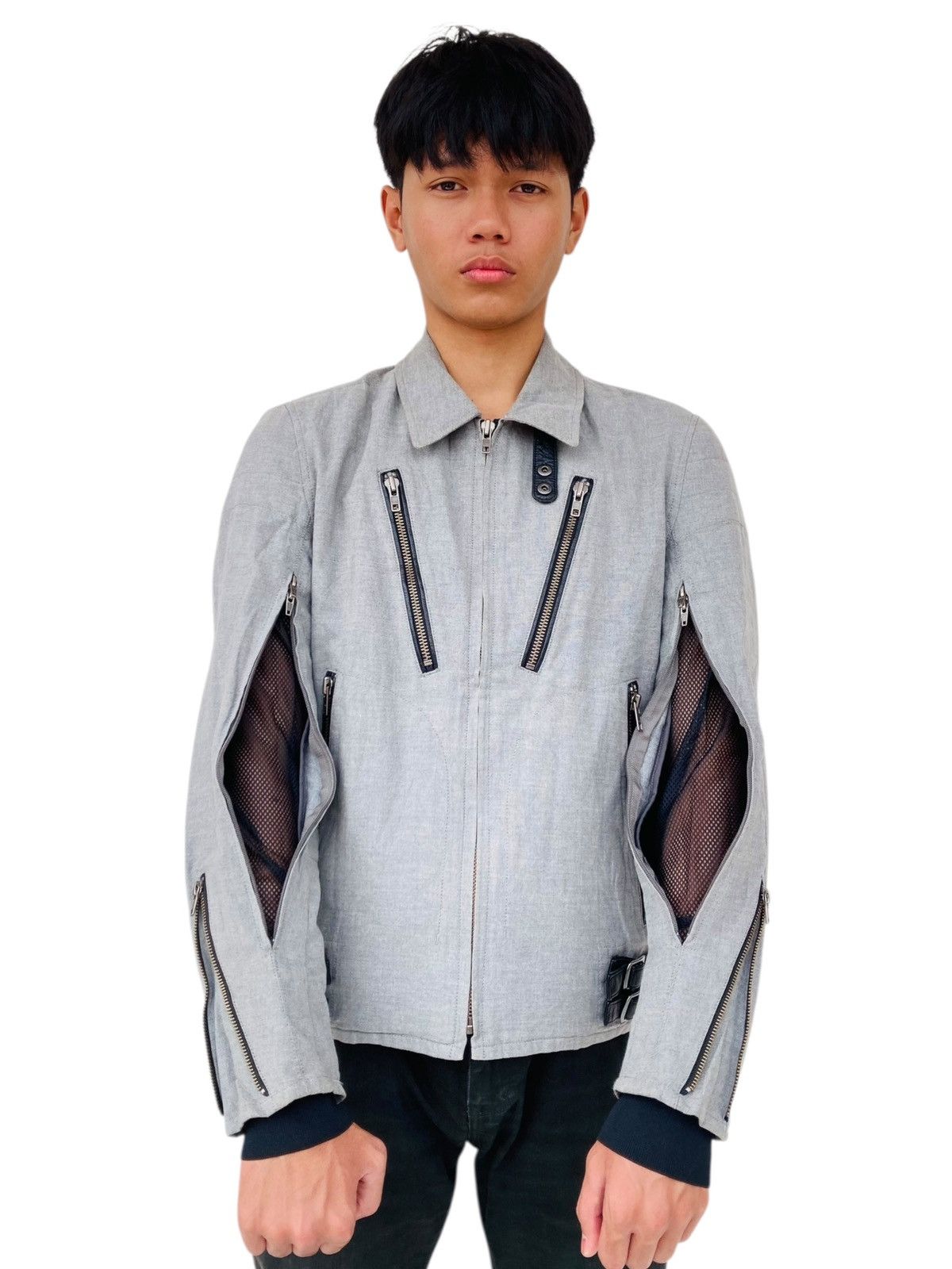 If Six Was Nine 2000s Genoil - Cyber Rider Jacket Size US M / EU 48-50 / 2 - 1 Thumbnail