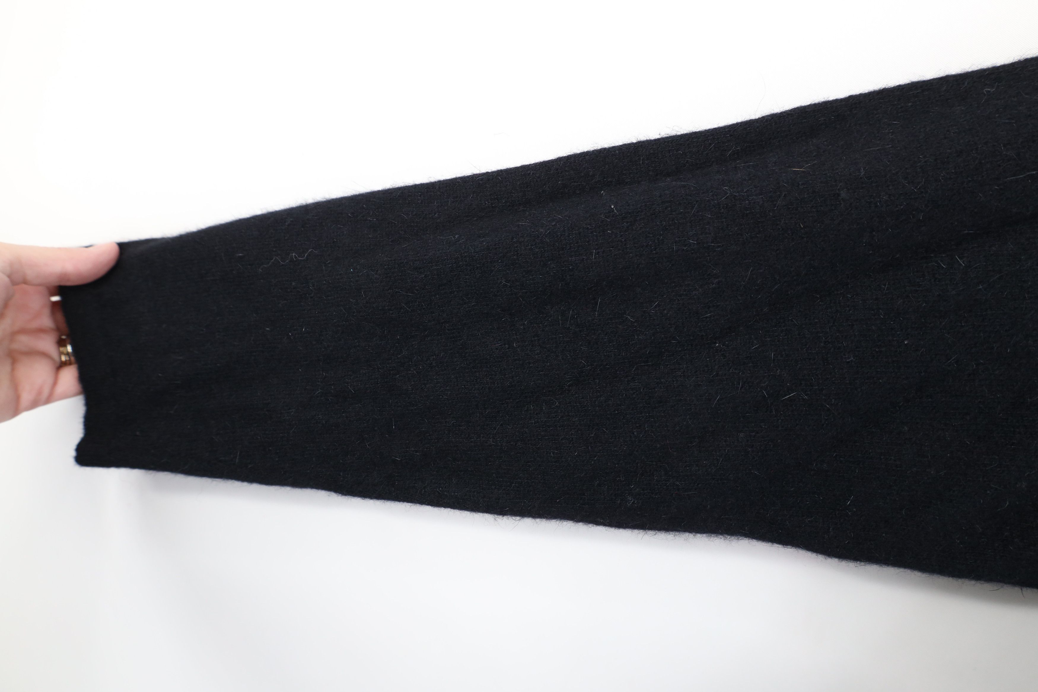 Vintage Deadstock Vintage 90s Streetwear Merino Wool Angora Sweater Size L / US 10 / IT 46 - 8 Thumbnail