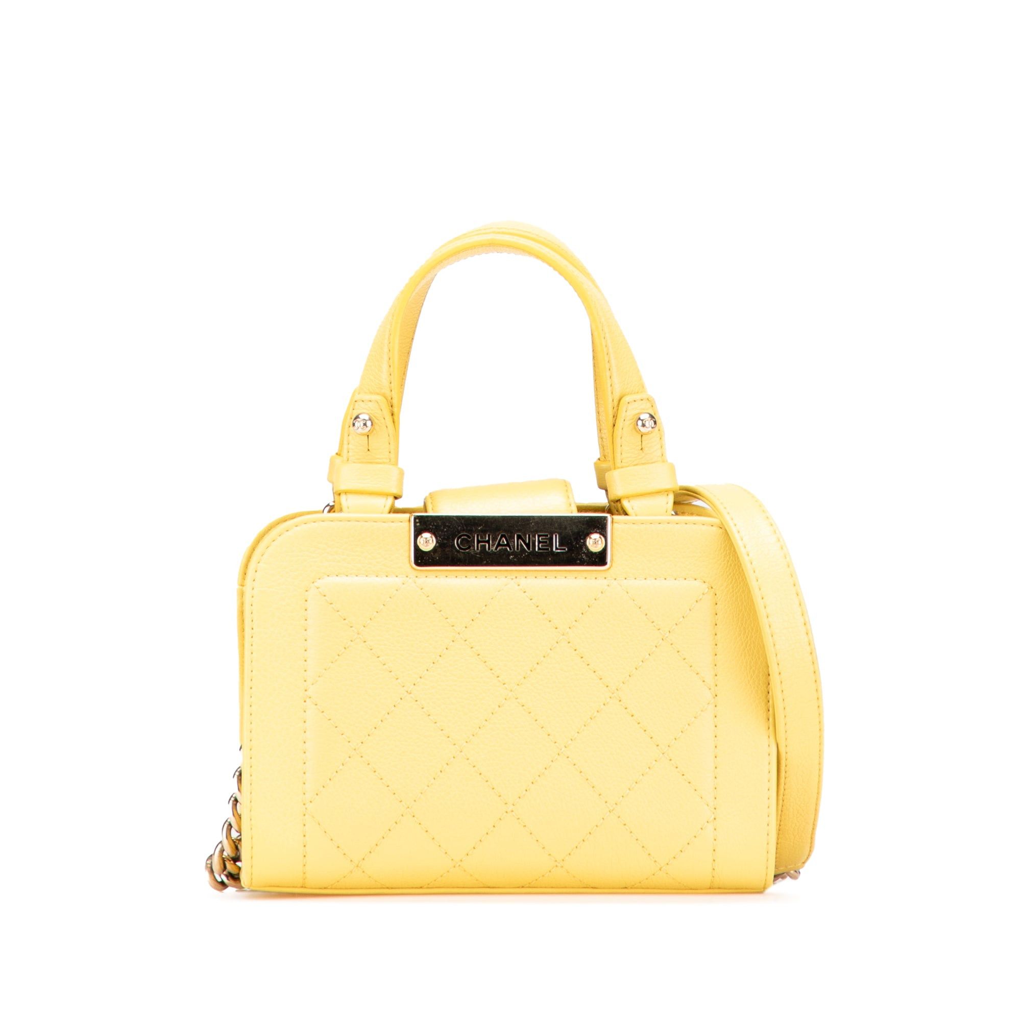 Chanel Mini Calfskin Label Click Shopping Tote Size ONE SIZE - 1 Thumbnail
