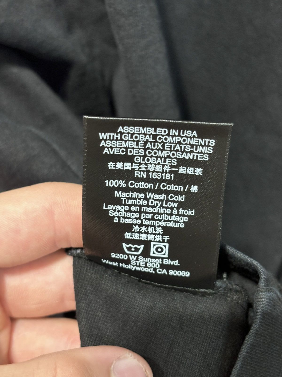 Rhude RHUDE VIG BLACK SUNSET TEE Size US M / EU 48-50 / 2 - 8 Thumbnail