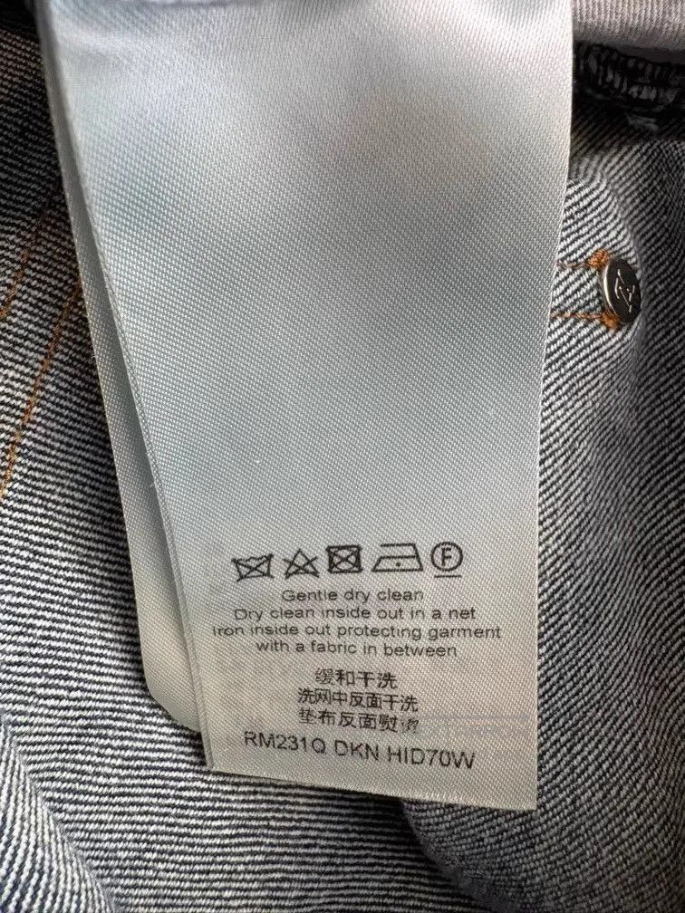 Louis Vuitton Blue Denim Casual Pants Size 34. Size US 34 / EU 50 - 6 Thumbnail