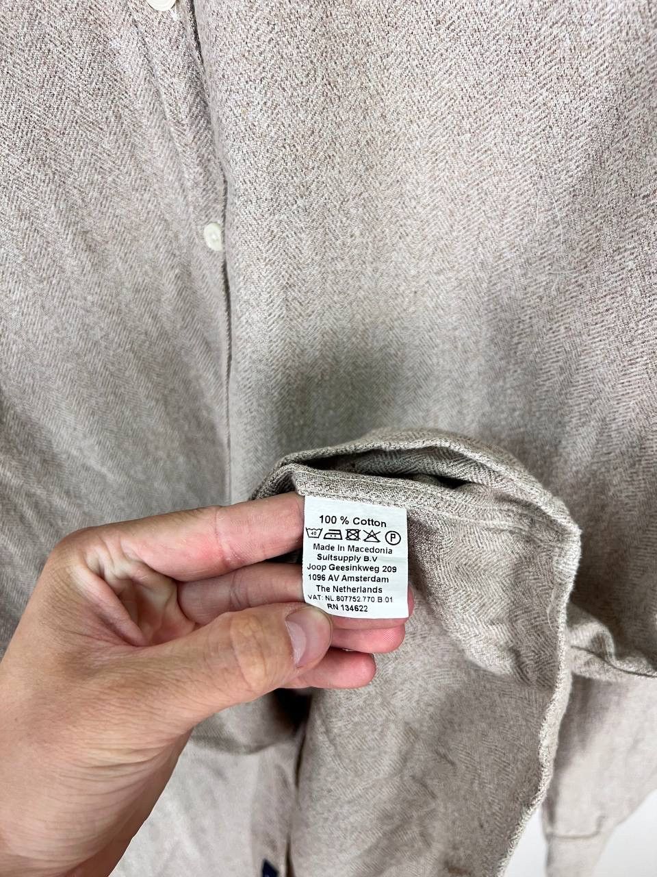 Suitsupply Suitsupply luxury shirt size M Size US M / EU 48-50 / 2 - 4 Thumbnail
