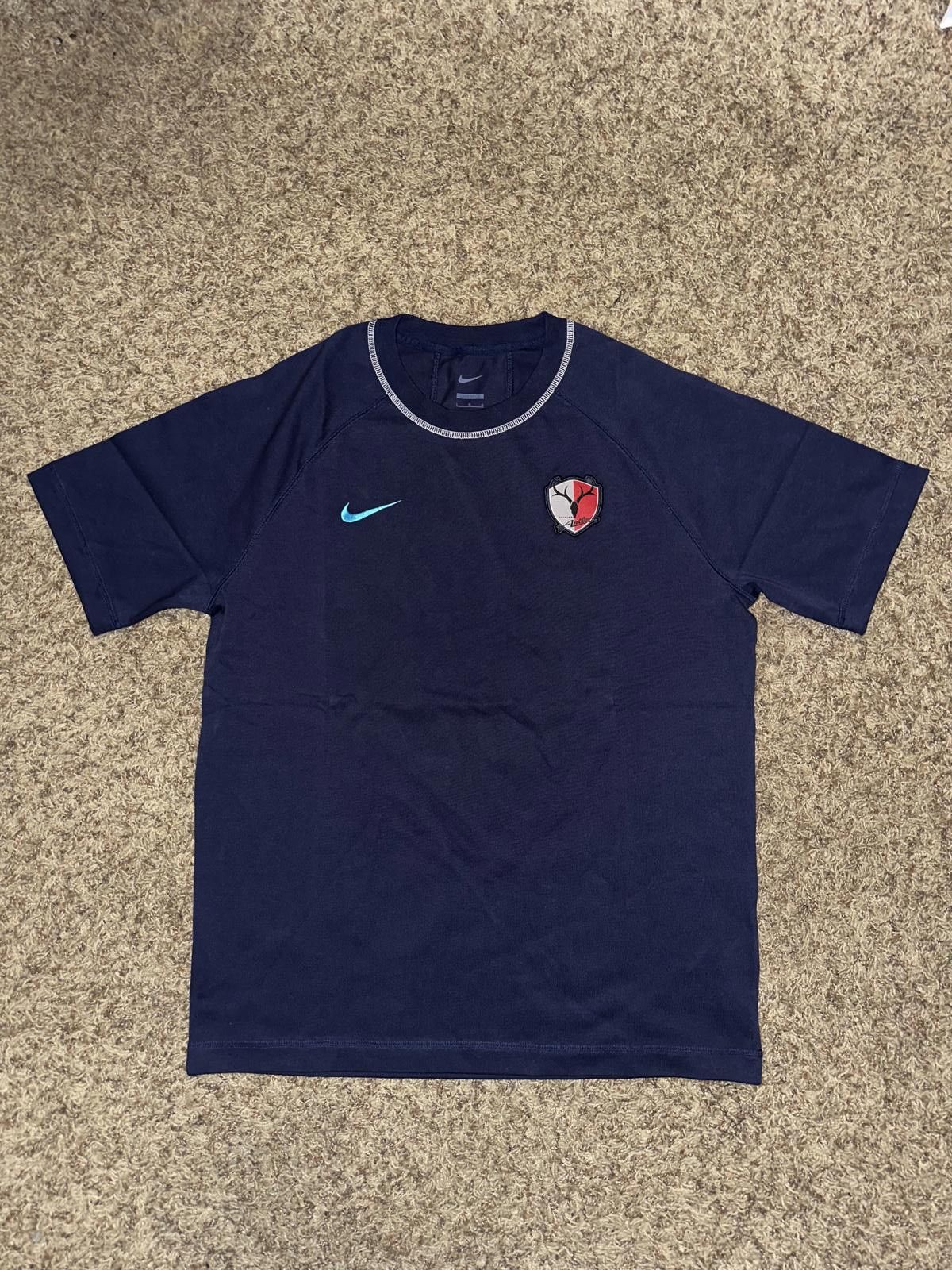 Nike Nike Kashima Antlers School Wear Blue T-Shirt Sample Size US L / EU 52-54 / 3 - 1 Thumbnail