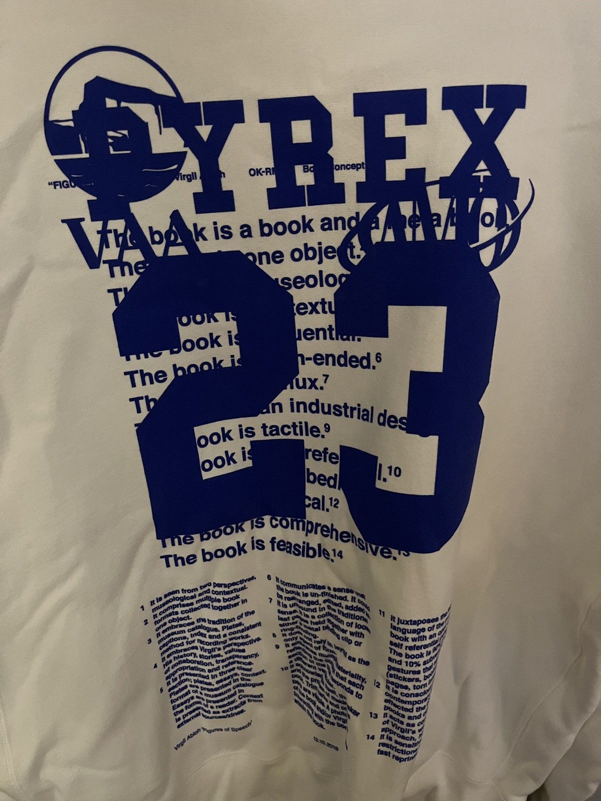 Off-White × Pyrex Vision × Virgil Abloh ICA Pyrex Caravaggio Hoodie Size US XL / EU 56 / 4 - 6 Thumbnail