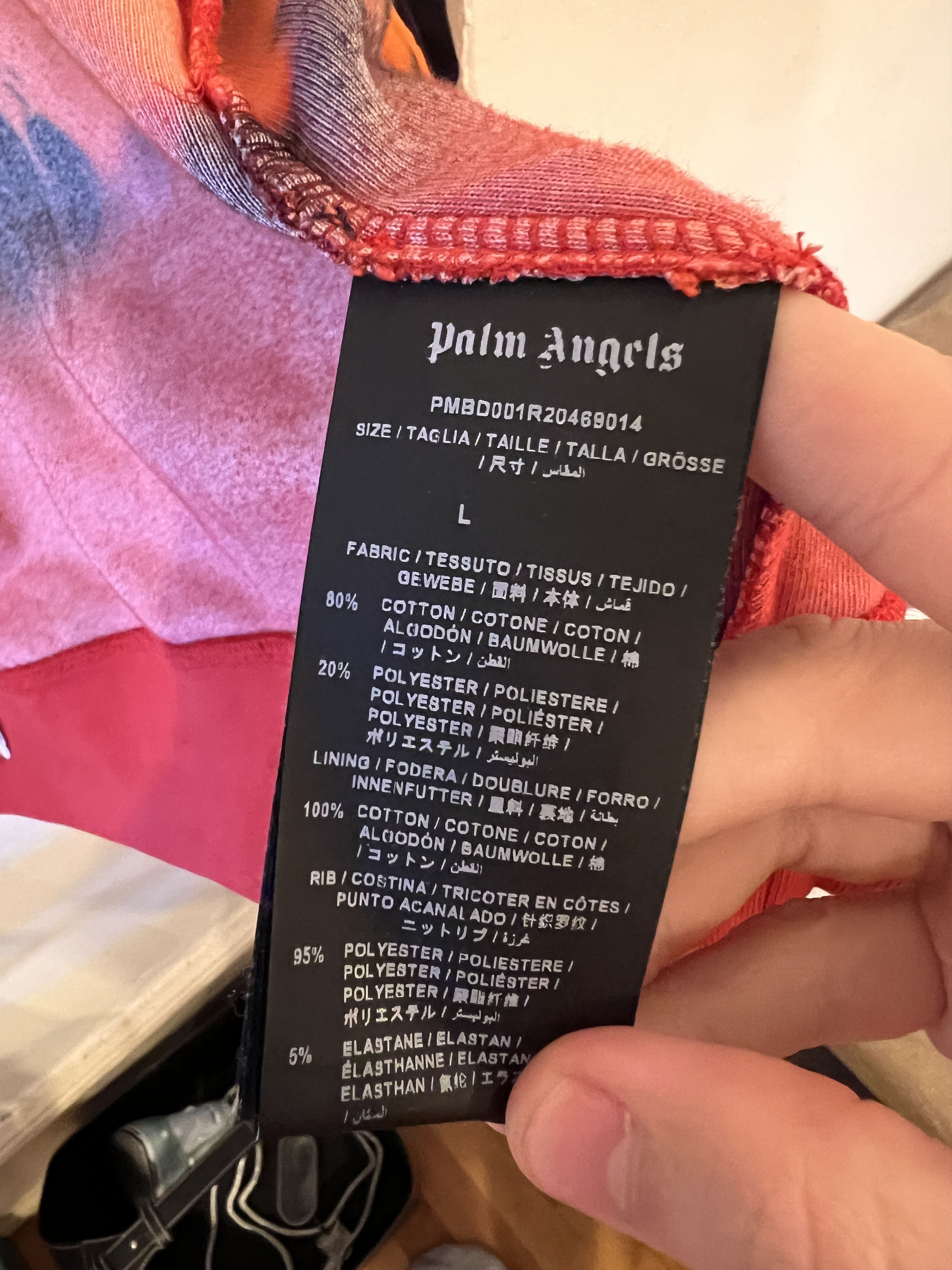 Palm Angels Super rare colourful plushy jacket Size US L / EU 52-54 / 3 - 5 Thumbnail