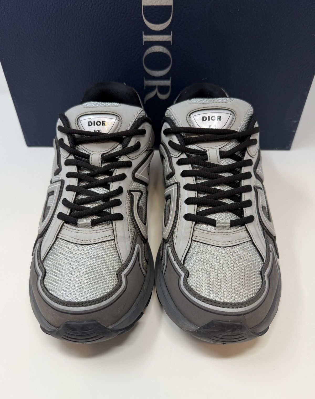 Dior Dior B30 Sneaker Grey/Anthracite Size US 9 / EU 42 - 2 Thumbnail