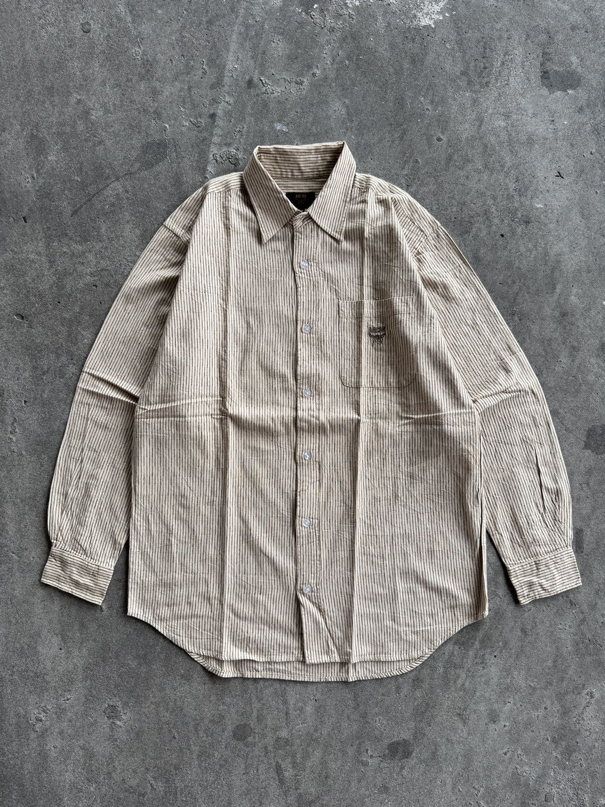 Other Rare Vintage MCM Legere Button Shirt Size US M / EU 48-50 / 2 - 1 Thumbnail