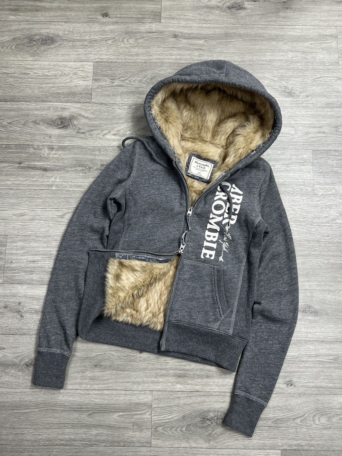 Abercrombie & Fitch abercrombie & Fitch vintage y2k zip hoodie Jackets fur Size XS / US 0-2 / IT 36-38 - 3 Thumbnail