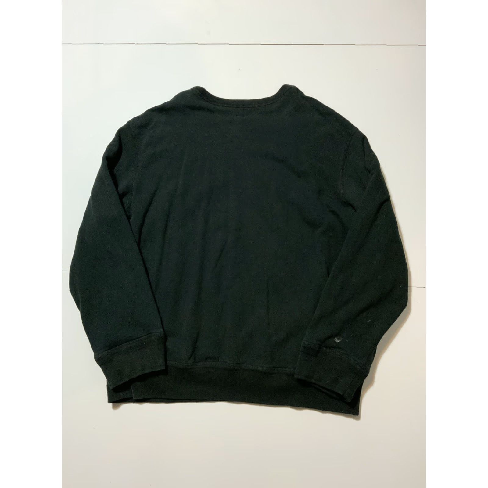 Polo Ralph Lauren Polo Ralph Lauren Reversible Waffle-Knit Thermal Pony Crewneck Sweatshirt Sz.XXL Mens Black Pullover Night Black/White Pony Logo, 2XL Size US XXL / EU 58 / 5 - 4 Thumbnail