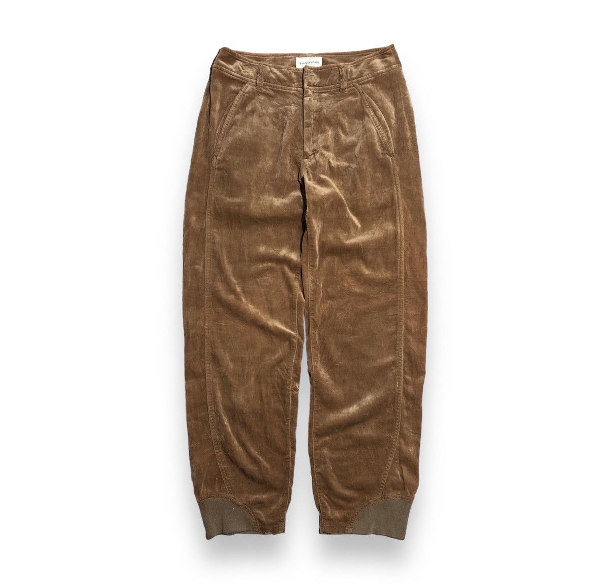 image of Issey Miyake Tsumori Chisato Corduroy Pants in Brown, Men's (Size 30)